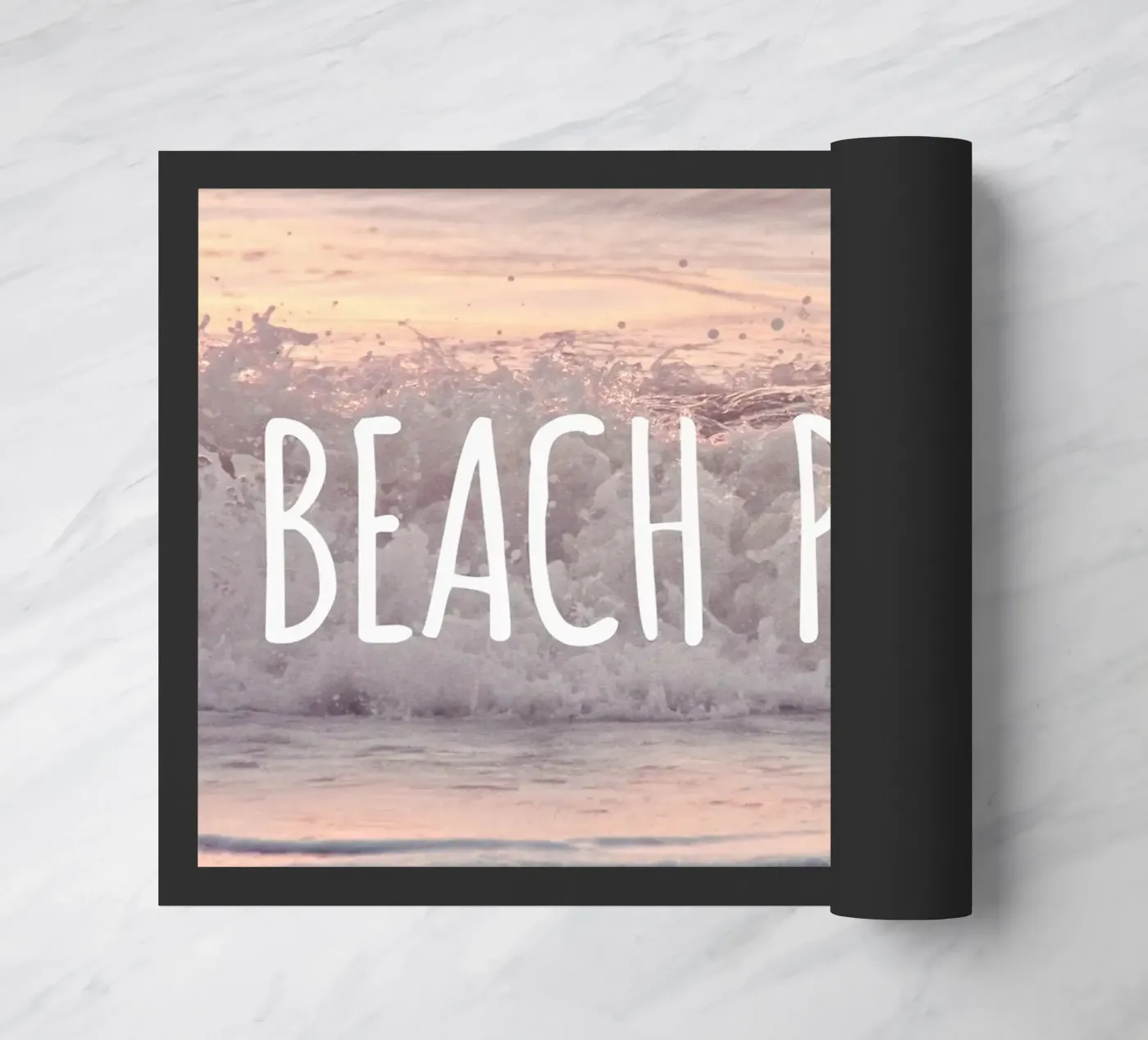 Beach Please Fußmatte von Monika Strigel