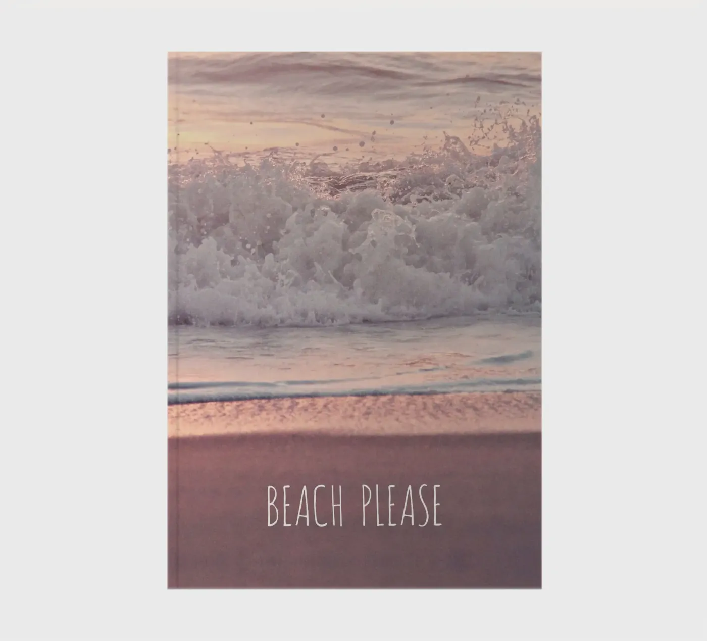 Beach Please notebook by Monika Strigel