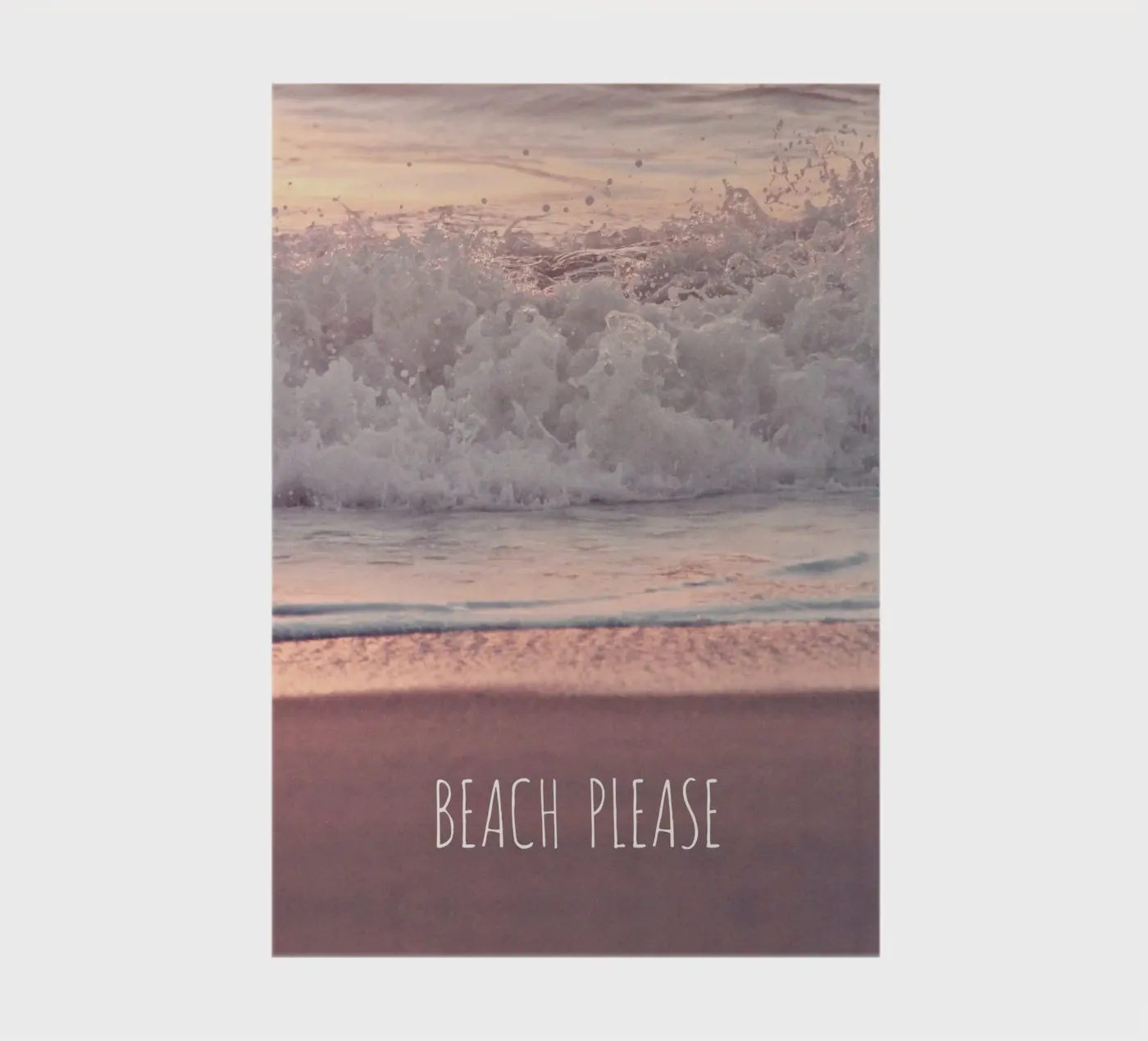 Beach Please notebook by Monika Strigel