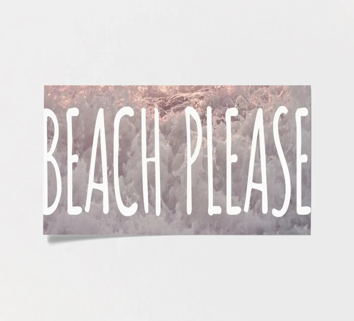Beach Please Stickerbogen von Monika Strigel