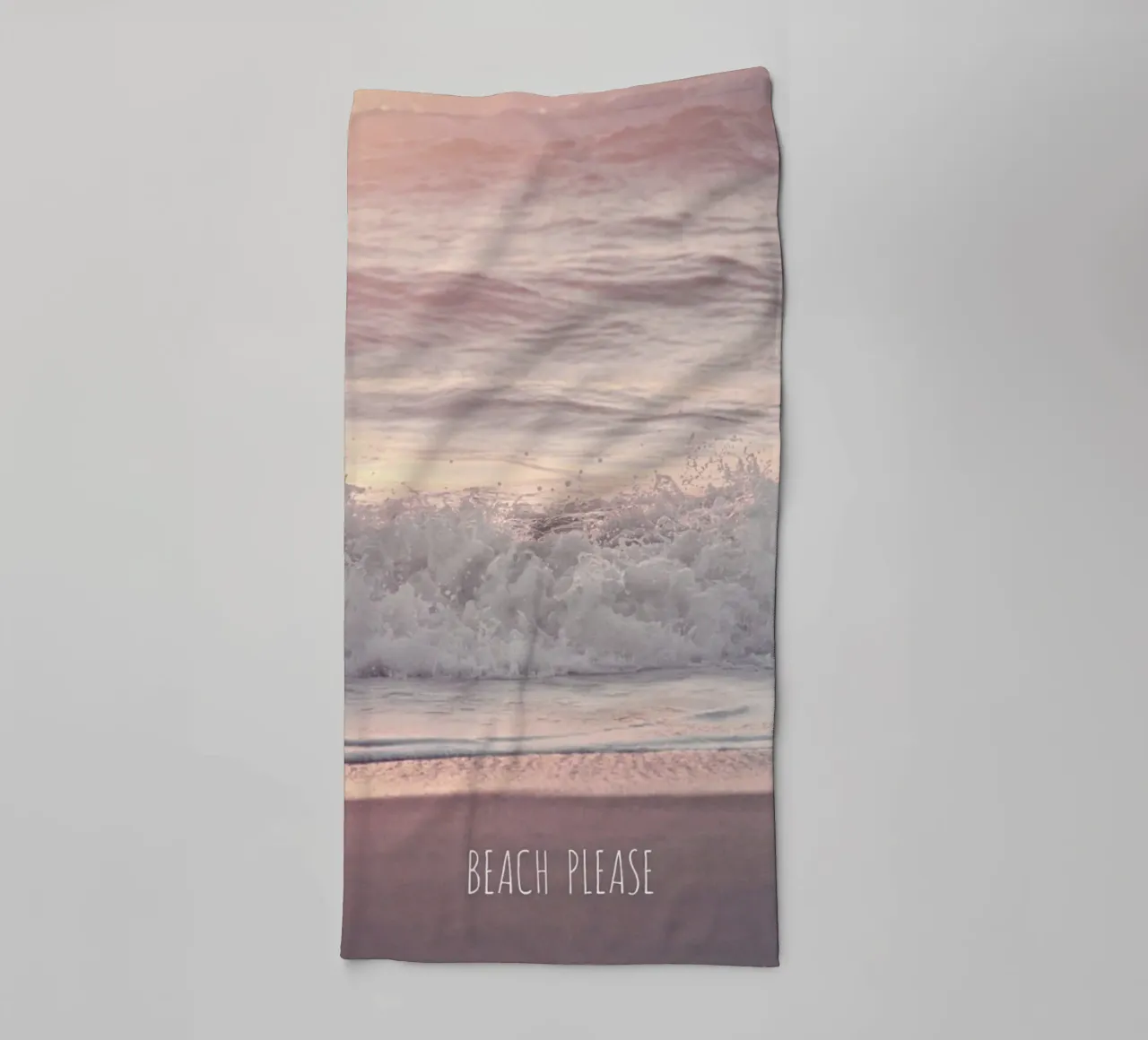 Beach Please towel by Monika Strigel