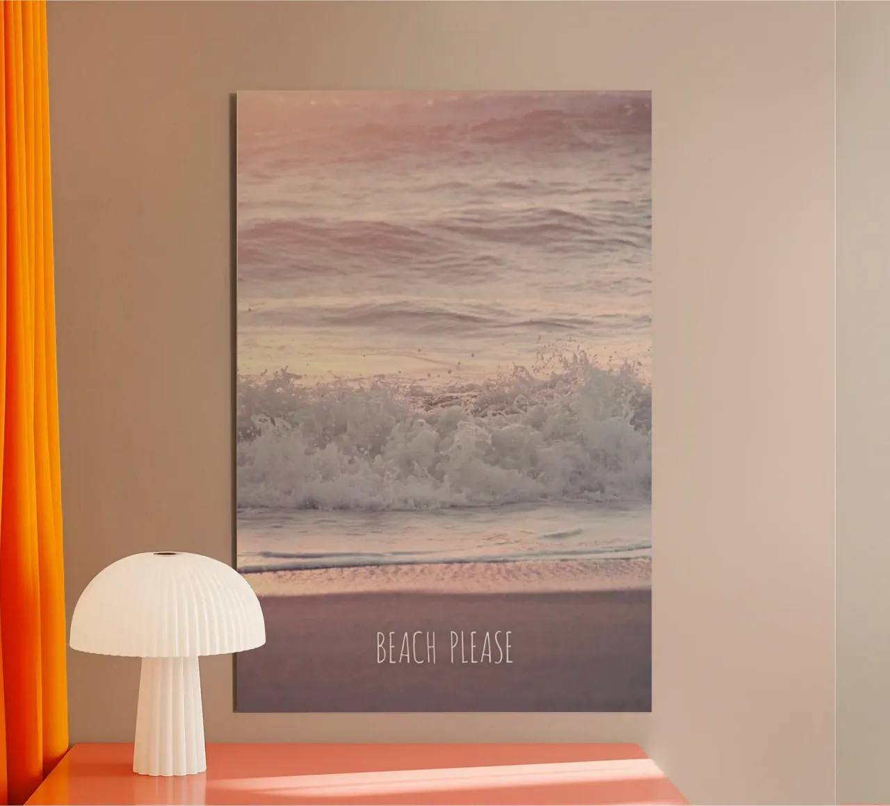 Beach Please alluminio dibond da Monika Strigel
