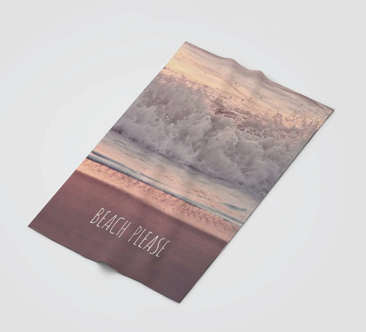 Beach Please fleecedeken van Monika Strigel