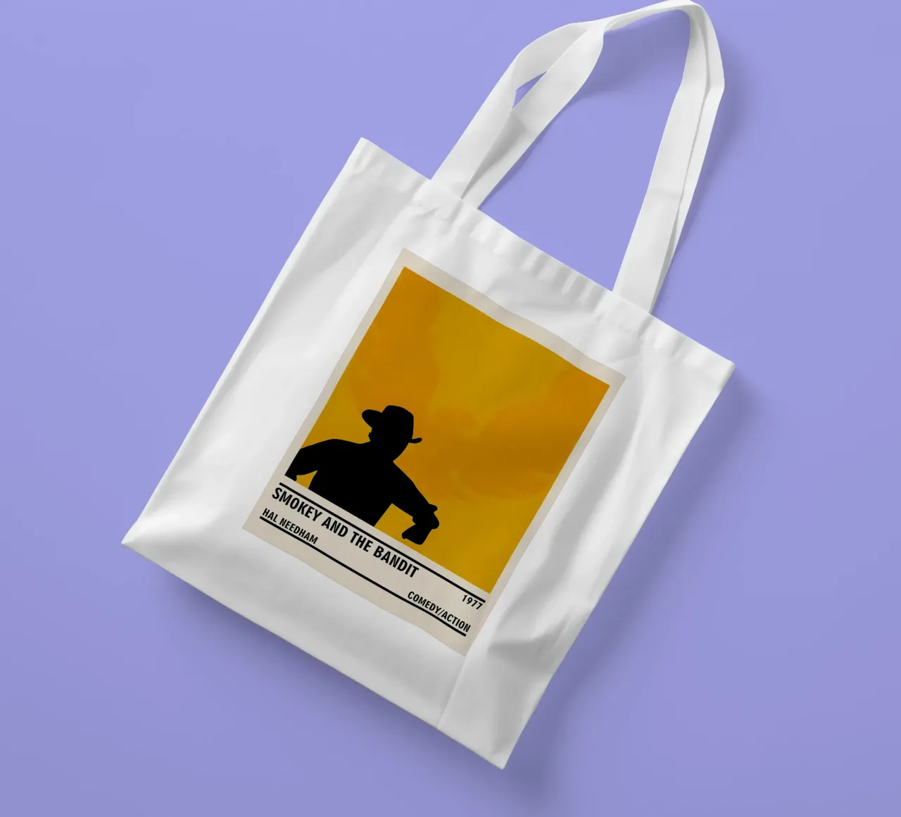 Smokey and the Bandit borsa in juta da TheArtstudio
