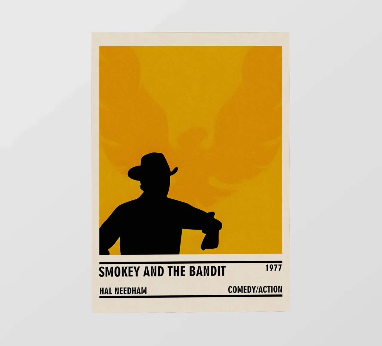 Smokey and the Bandit pellicola backlit da TheArtstudio