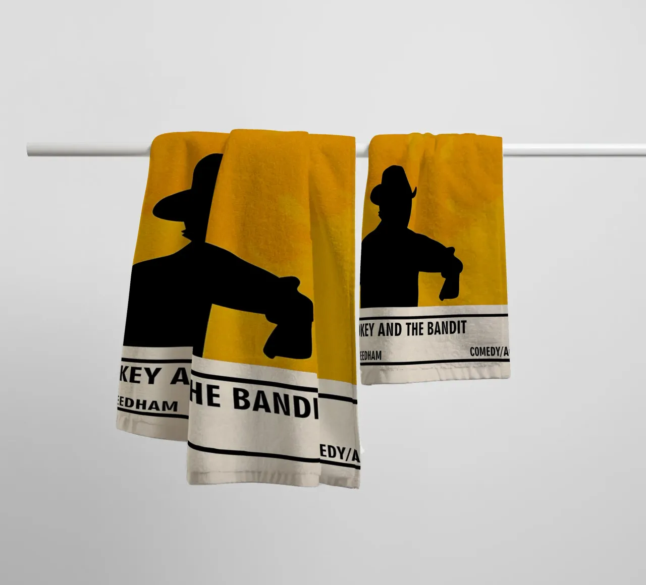 Smokey and the Bandit asciugamano da bagno da TheArtstudio
