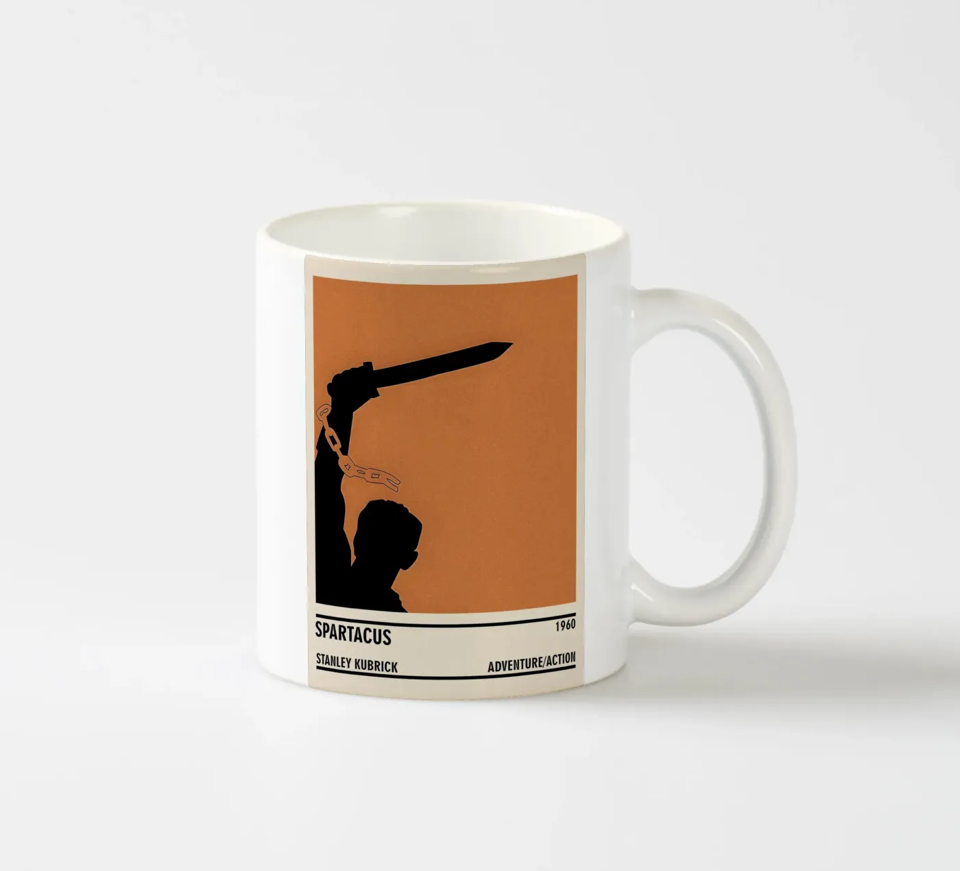 Spartacus ceramic mug by TheArtstudio