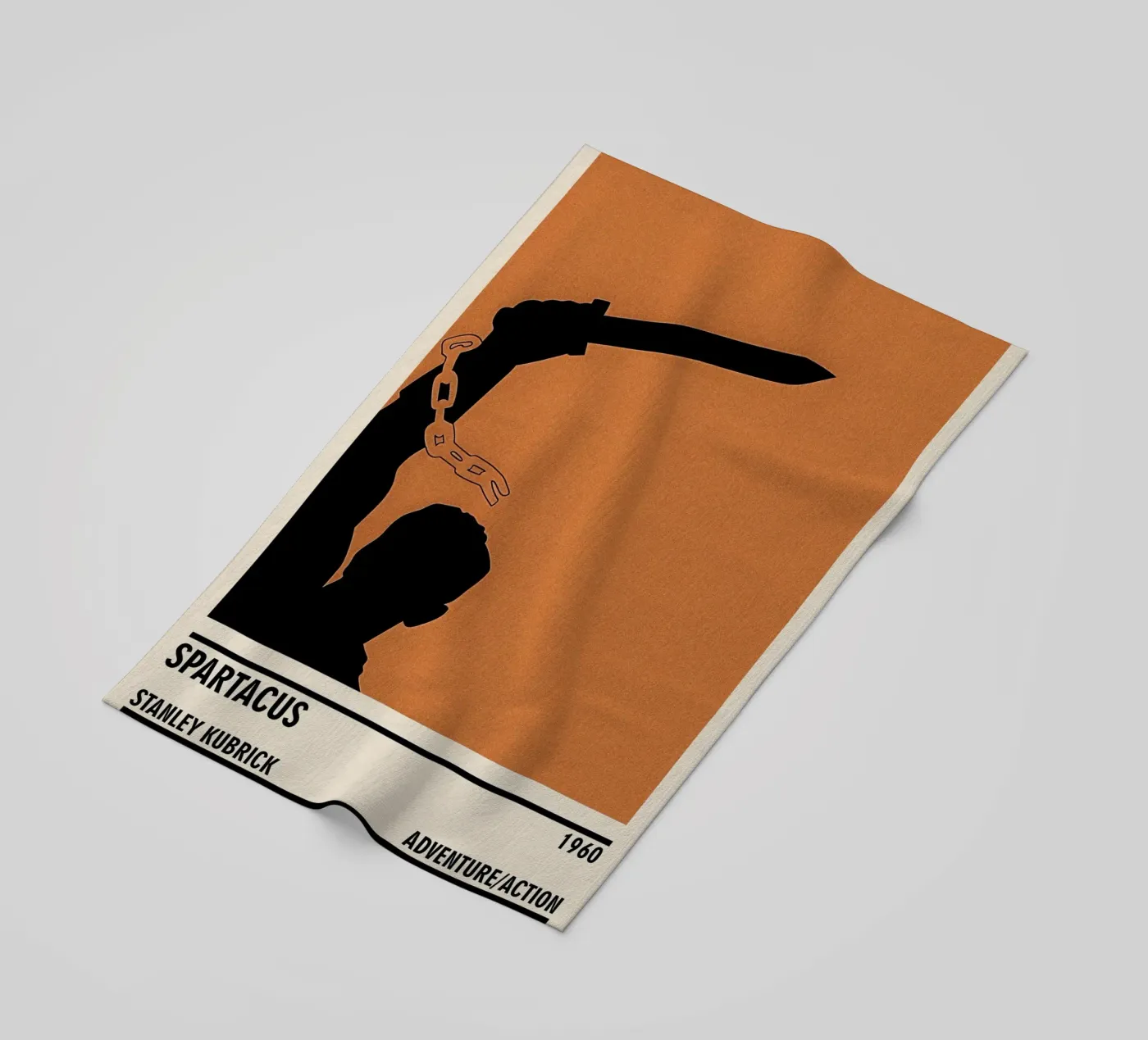 Spartacus strandhanddoek van TheArtstudio