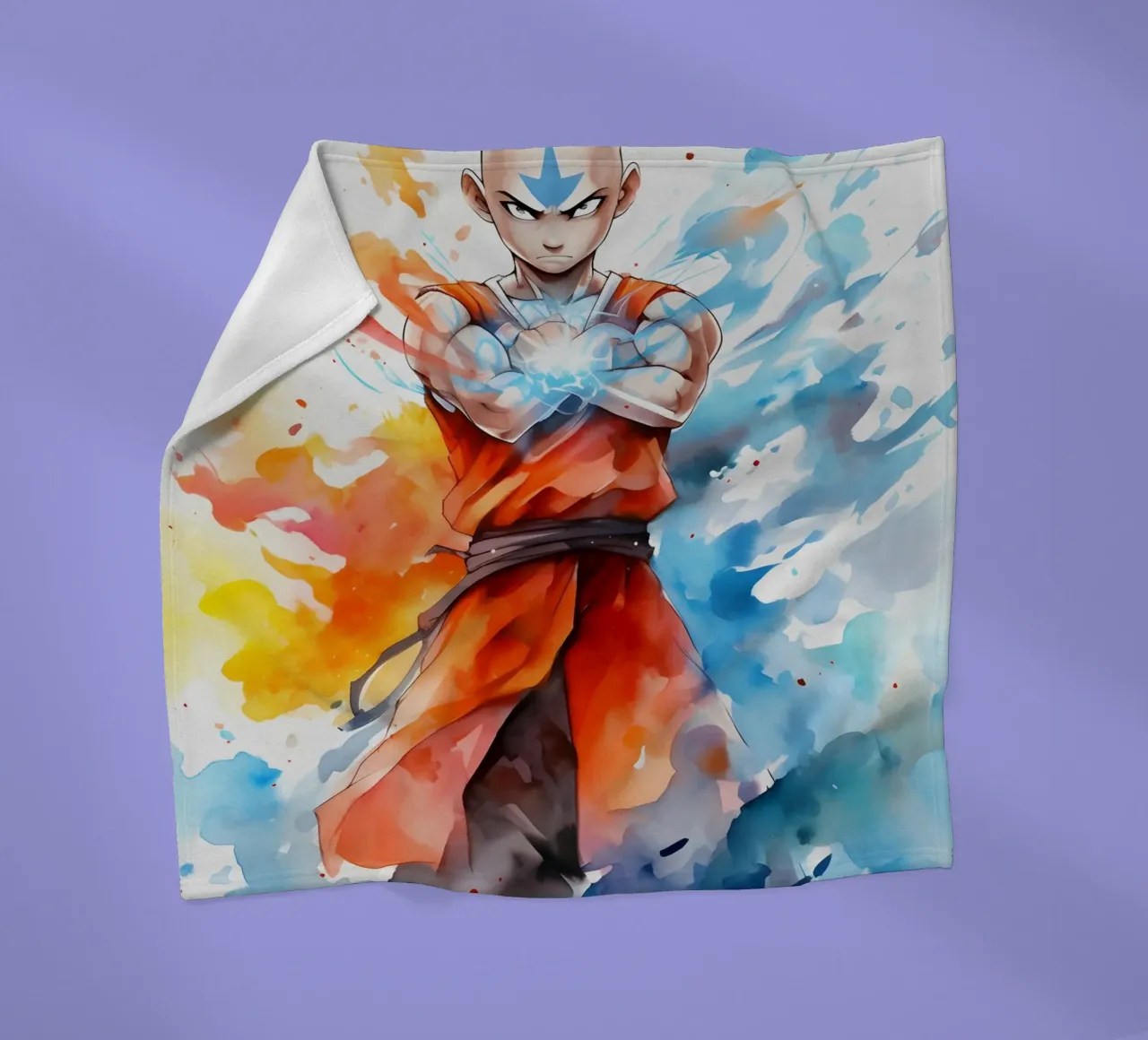 Aang The Last Airbender coperta in pile da CreativeStudio