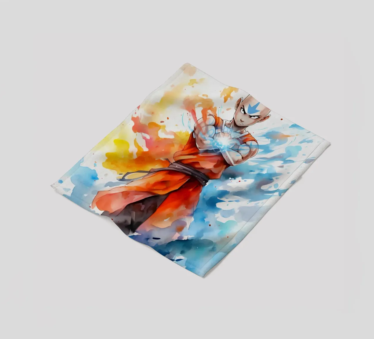 Aang The Last Airbender coperta in pile da CreativeStudio