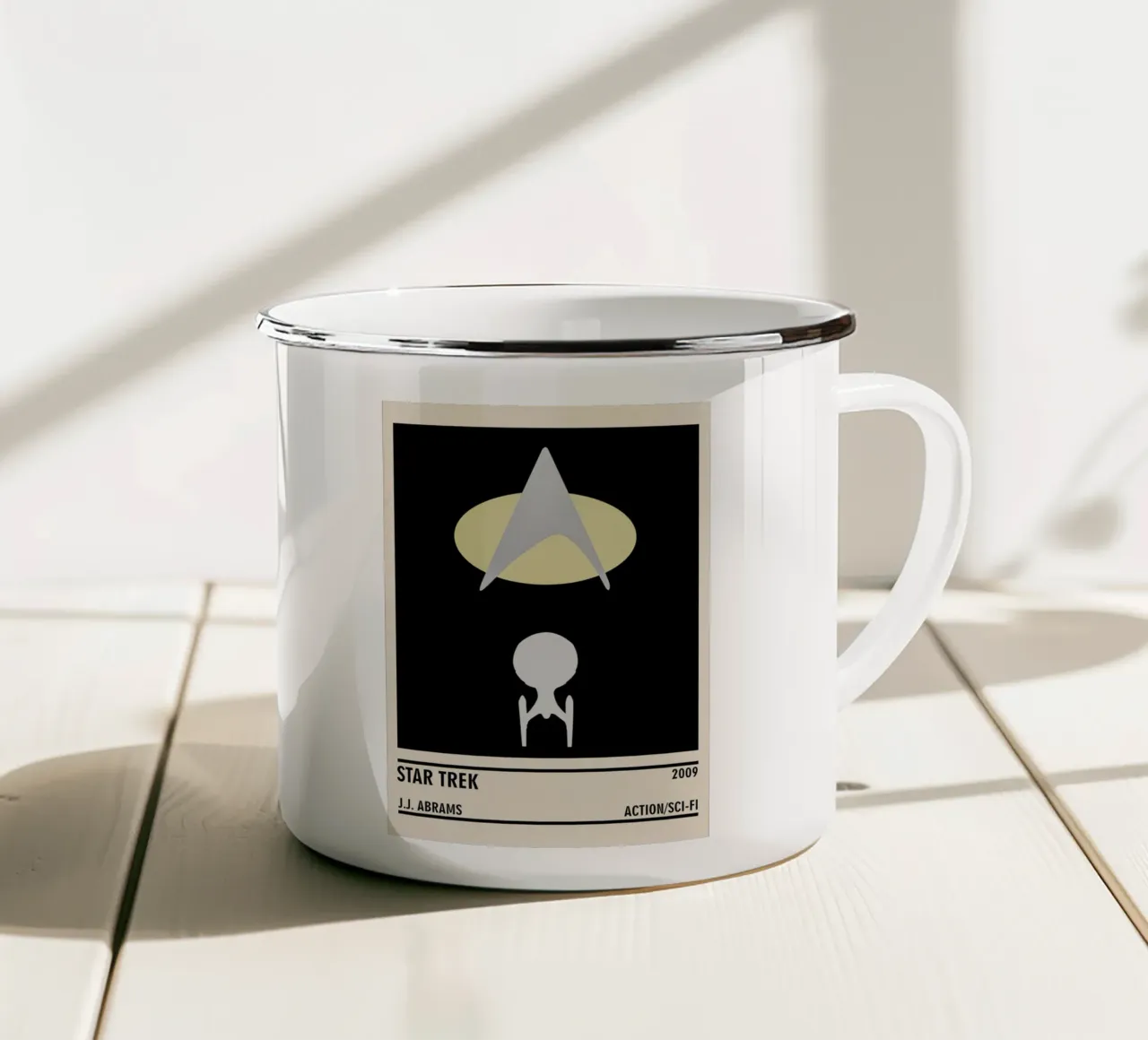 Star Trek tazza in smalto da TheArtstudio