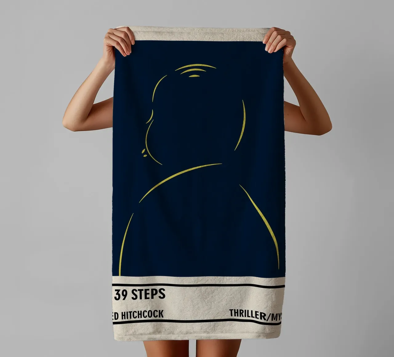 The 39 Steps asciugamano da bagno da TheArtstudio