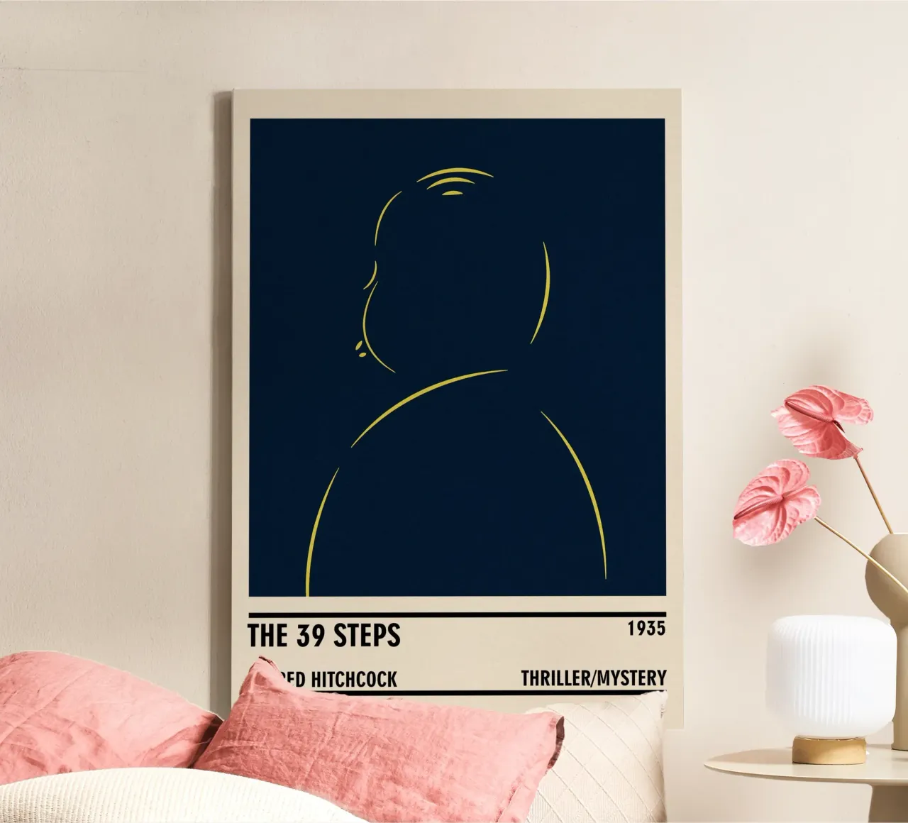 The 39 Steps tela con Cornice a cassetta da TheArtstudio