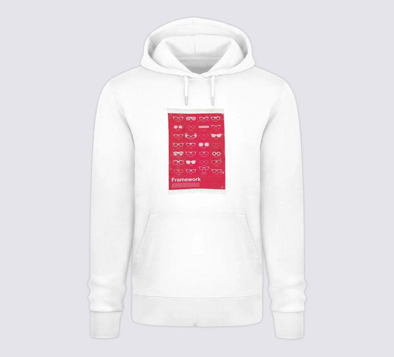 Framework felpa con cappuccio da Moxy Creative House