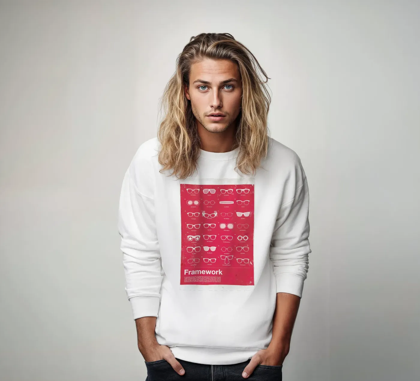 Framework sweatshirt van Moxy Creative House