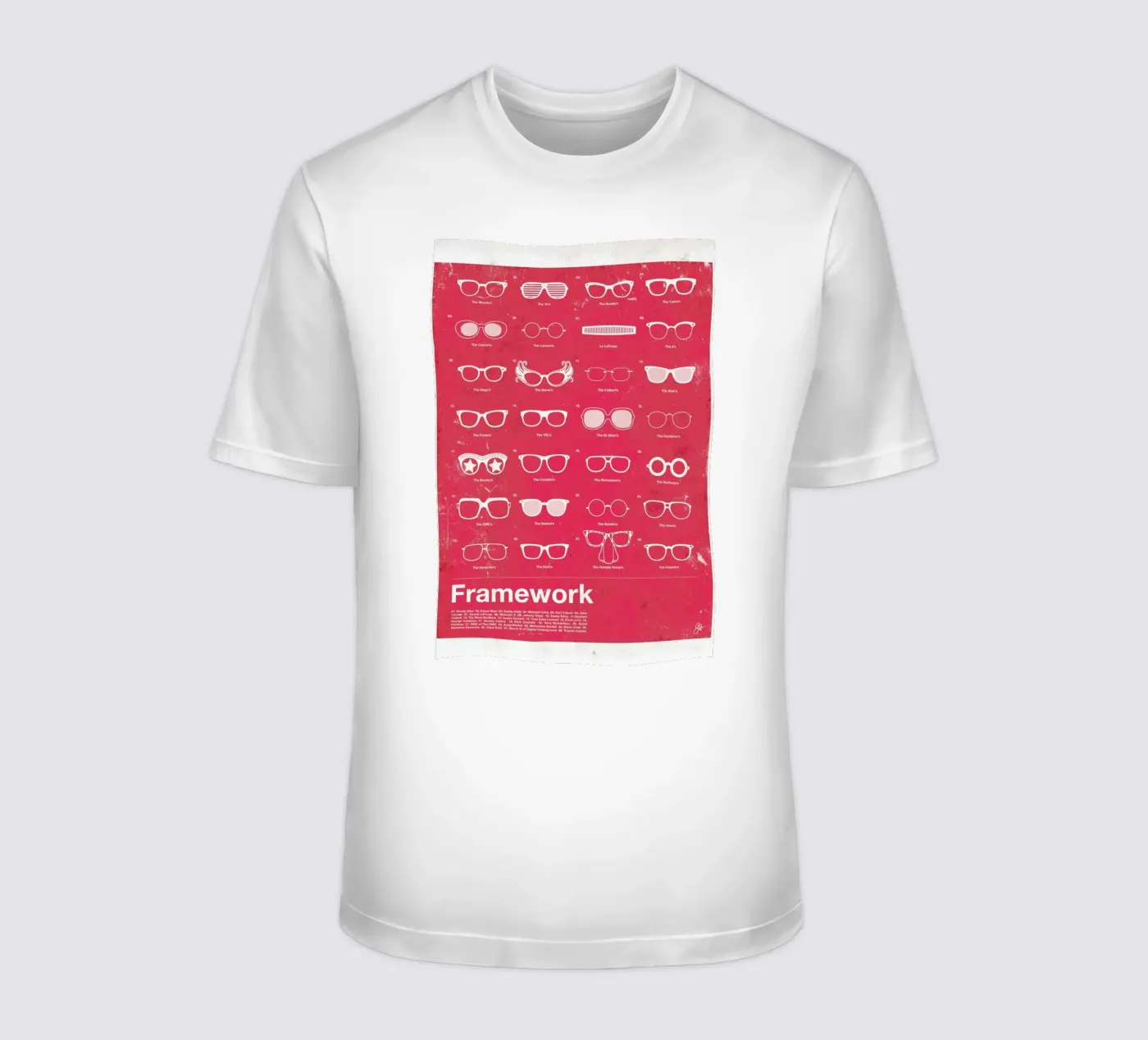 Framework T-Shirt von Moxy Creative House