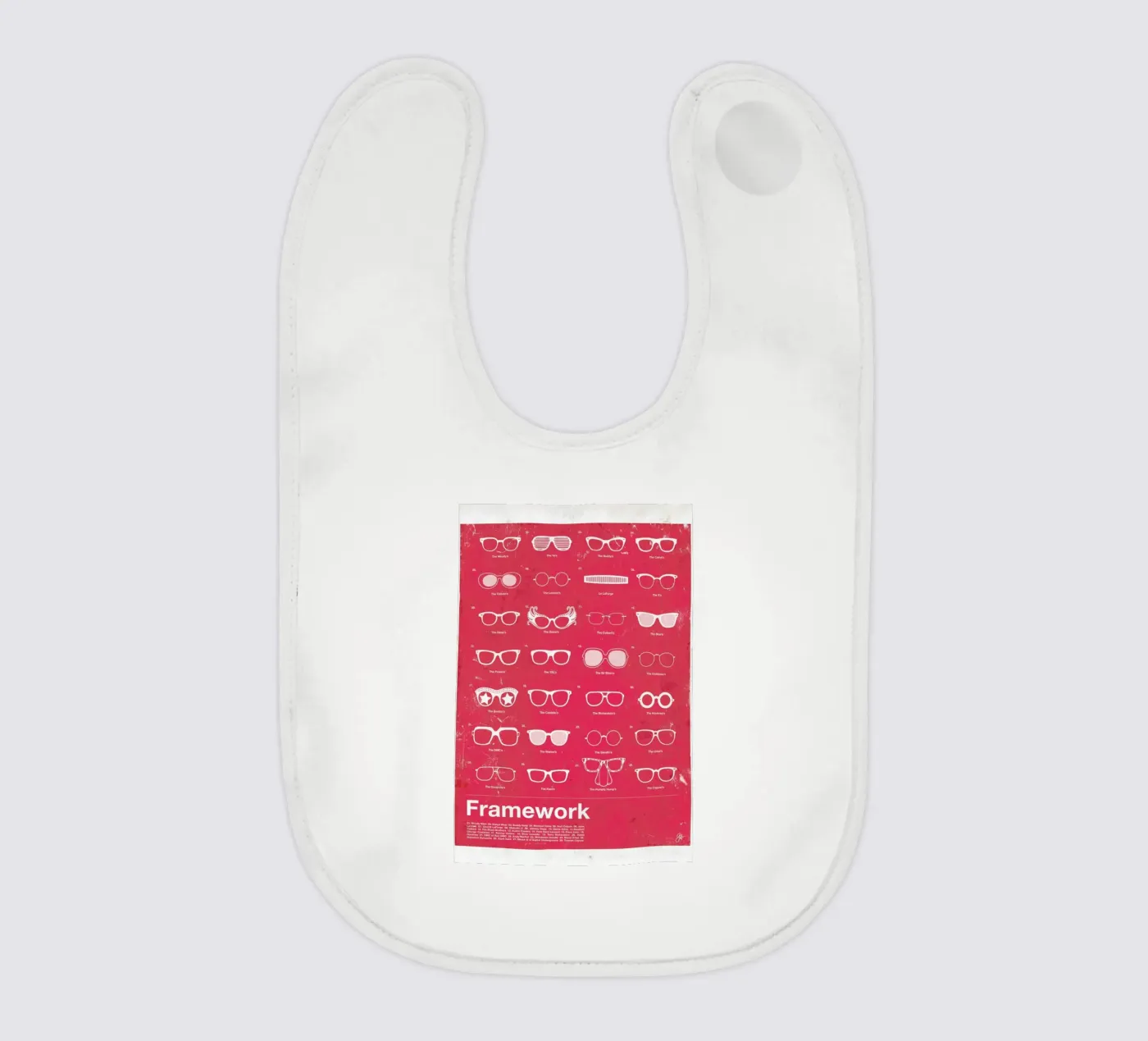 Framework Babylätzchen von Moxy Creative House