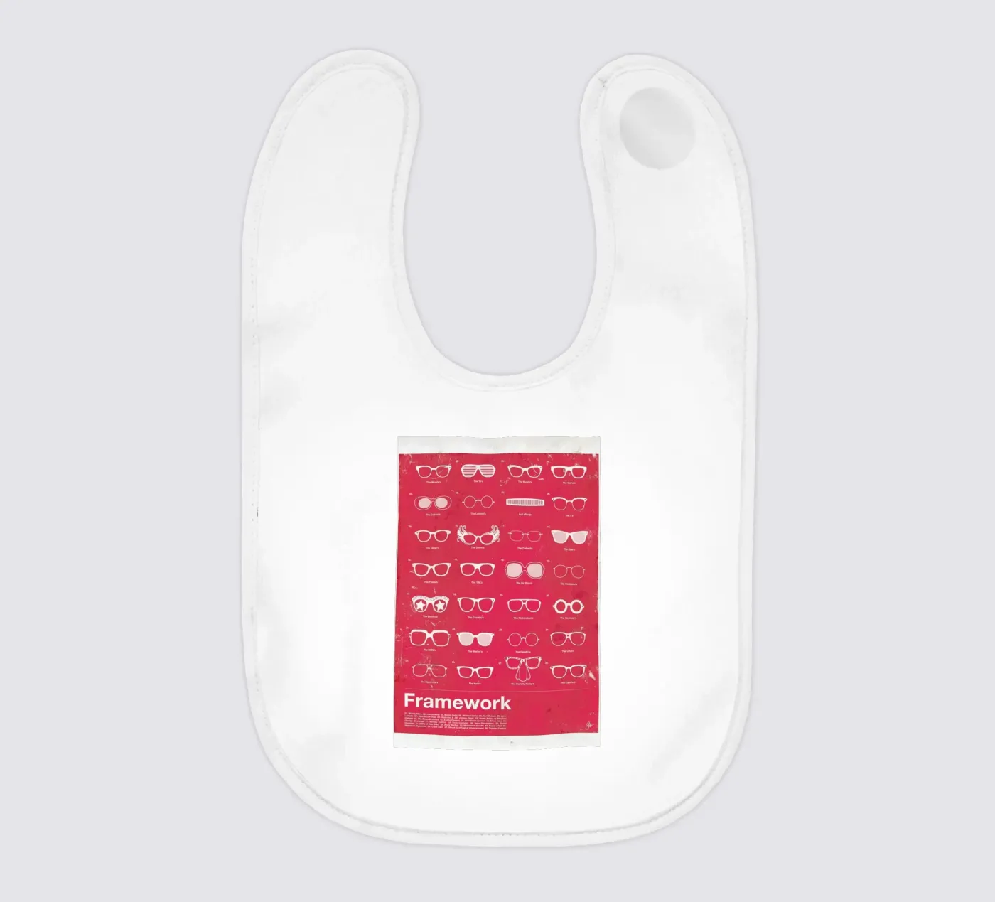 Framework Babylätzchen von Moxy Creative House