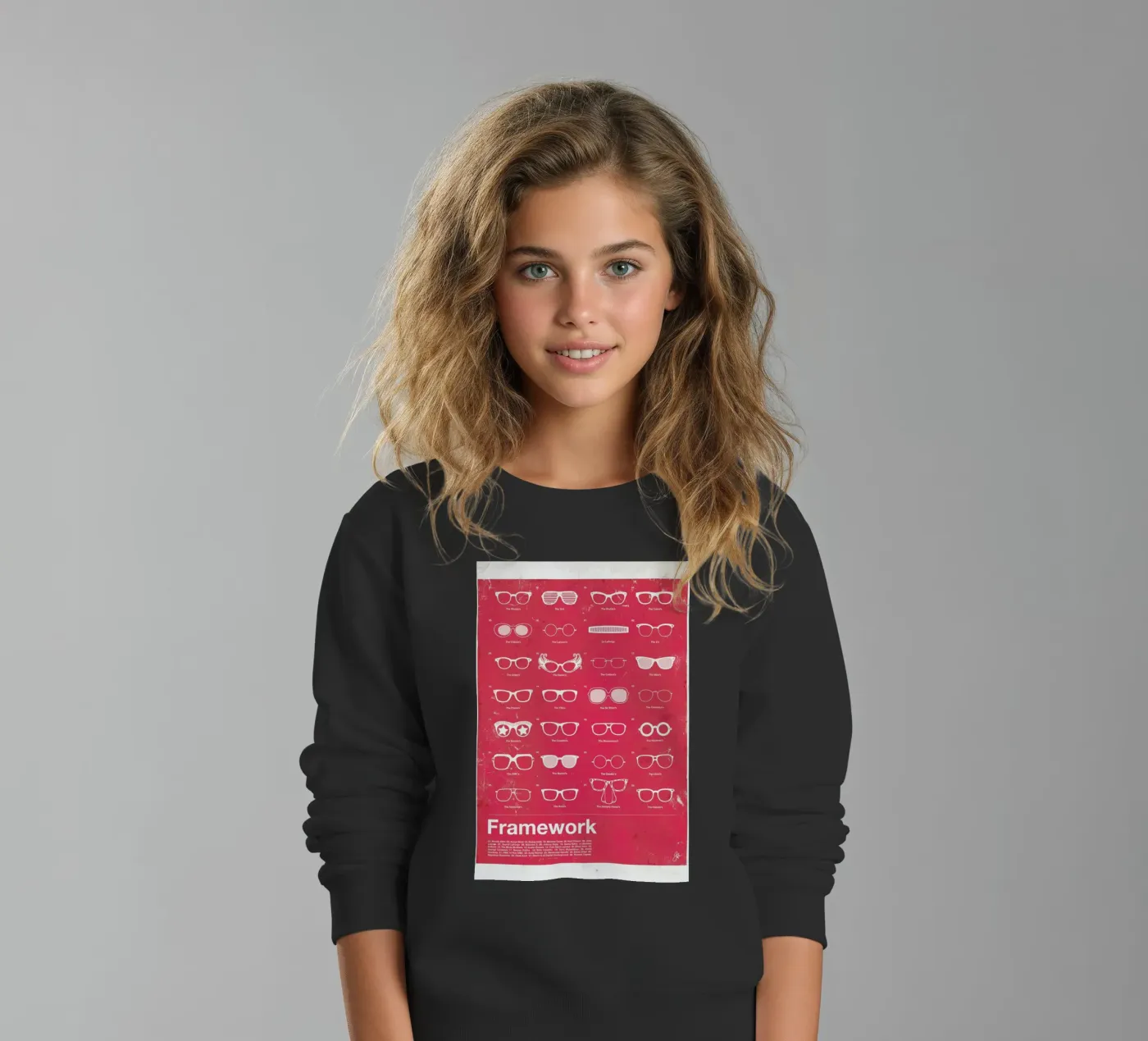 Framework kinder sweatshirt van Moxy Creative House