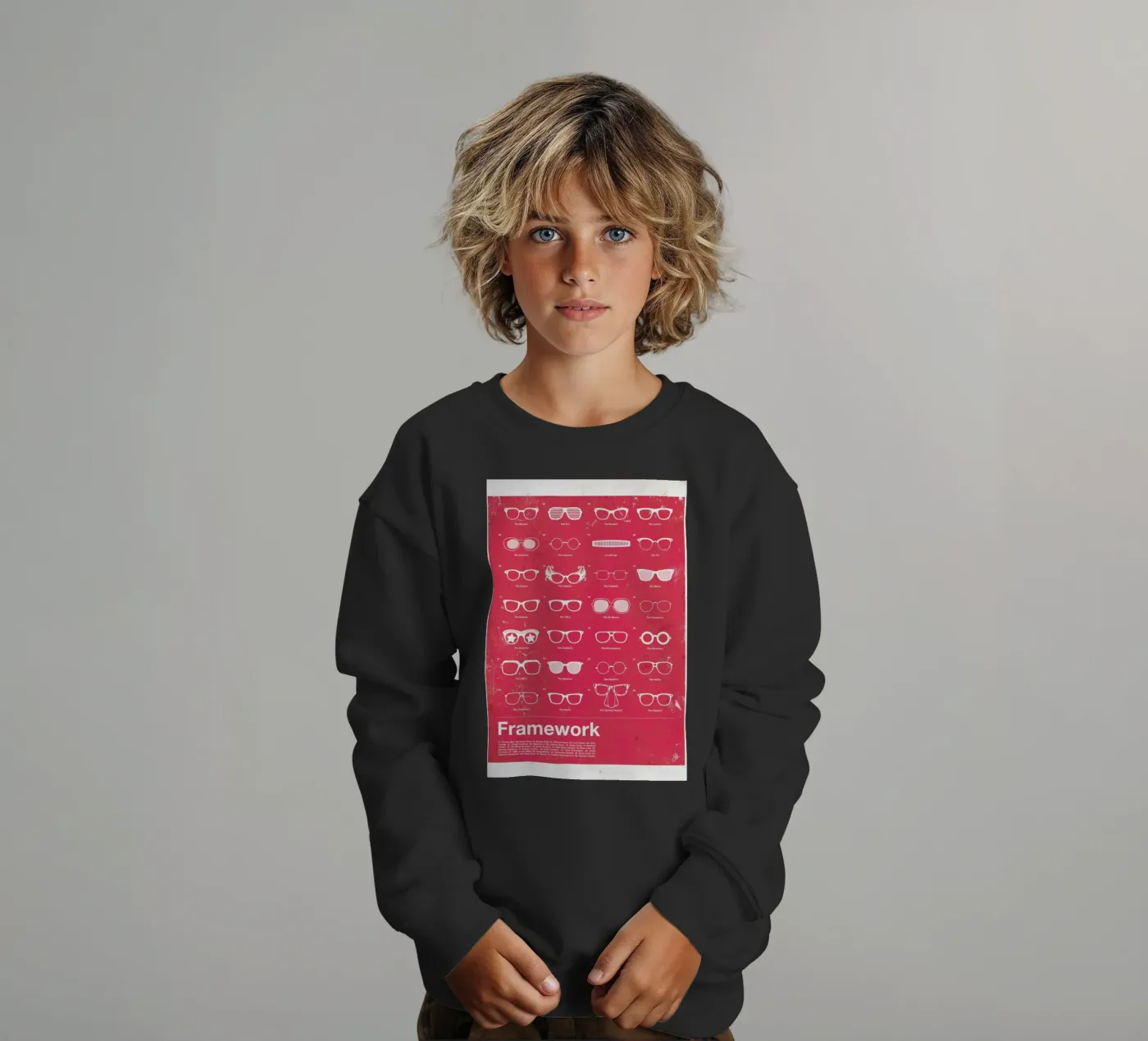 Framework kinder sweatshirt van Moxy Creative House