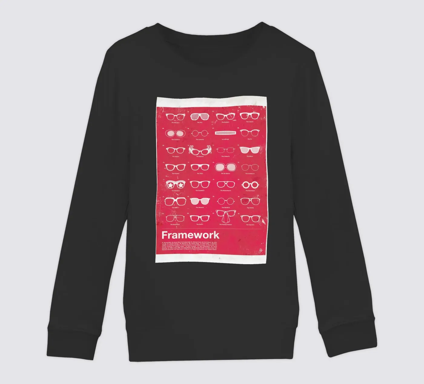 Framework kinder sweatshirt van Moxy Creative House