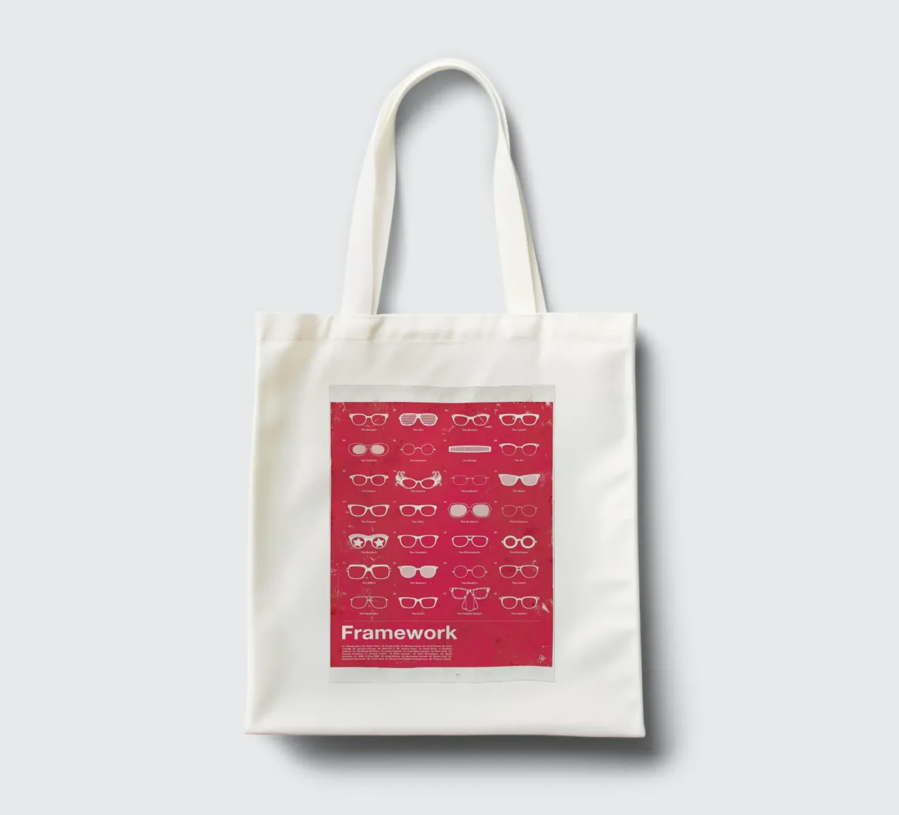 Framework borsa in juta da Moxy Creative House