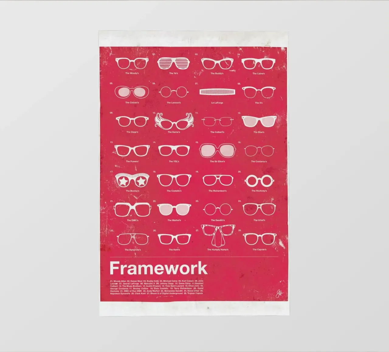 Framework pellicola backlit da Moxy Creative House