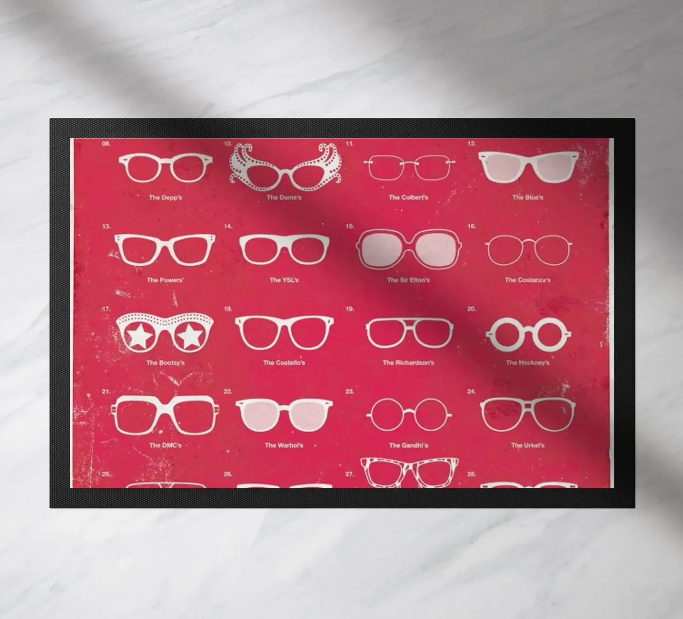 Framework doormat by Moxy Creative House