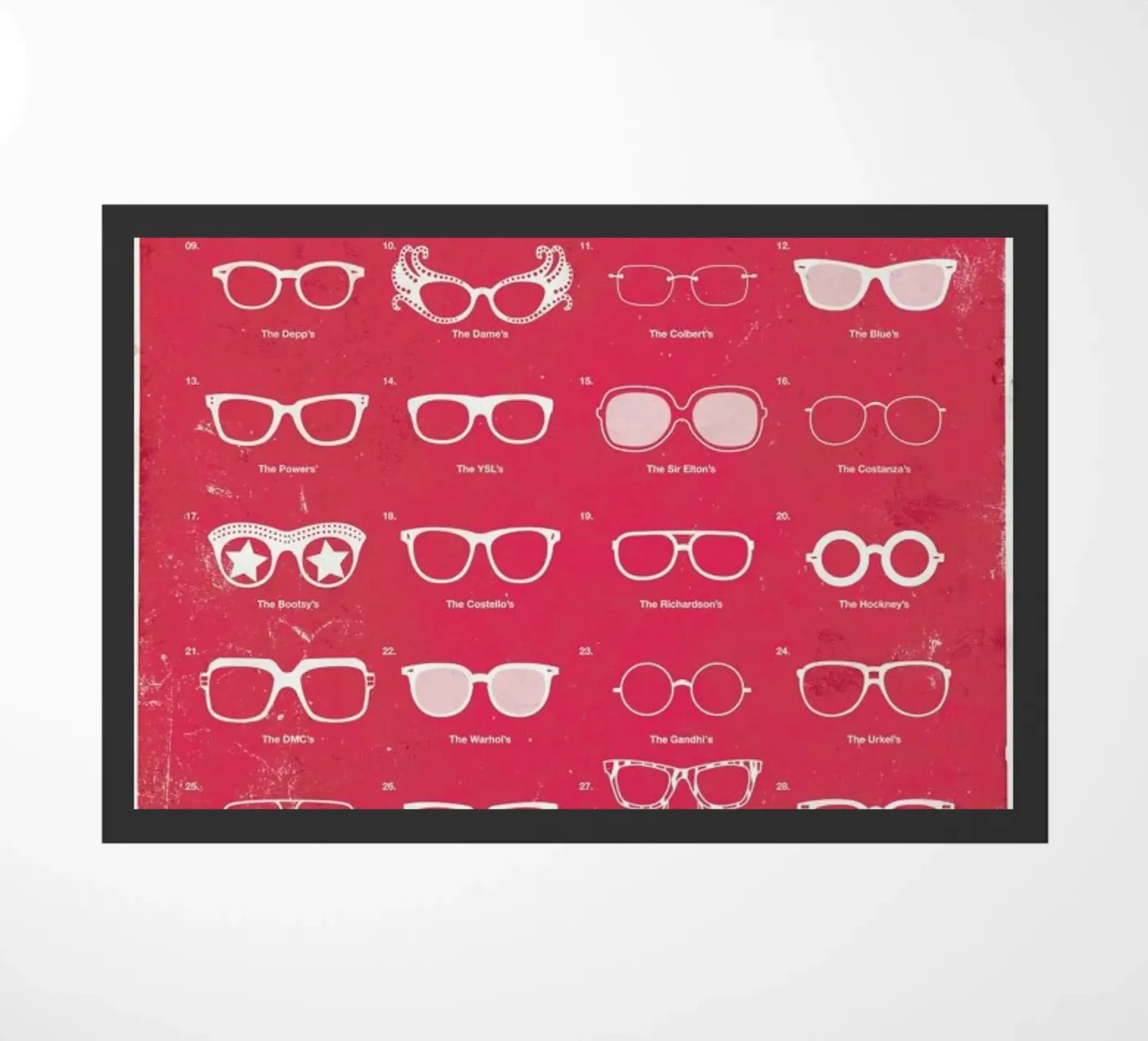 Framework doormat by Moxy Creative House