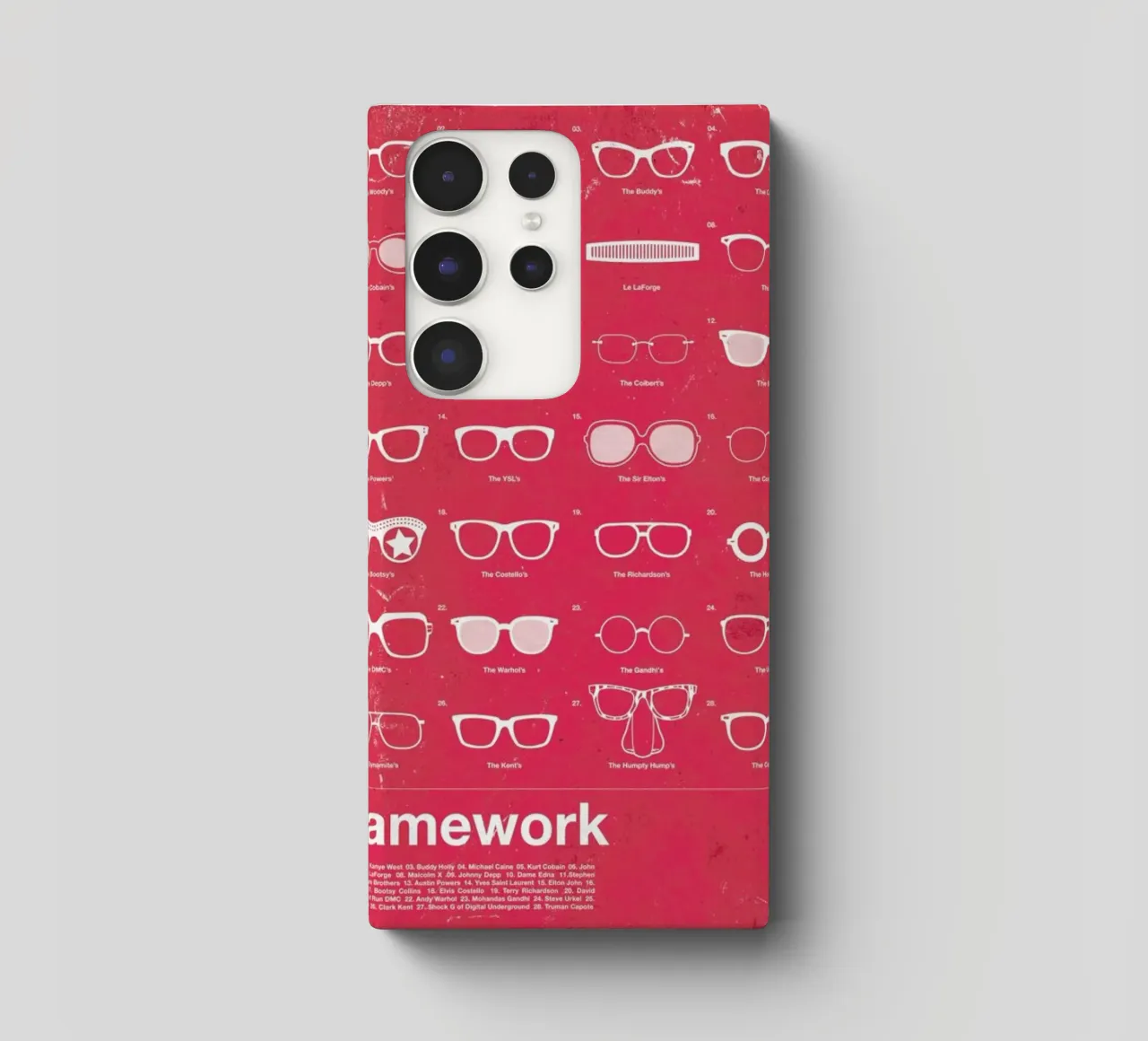 Framework samsung phone case by Moxy Creative House