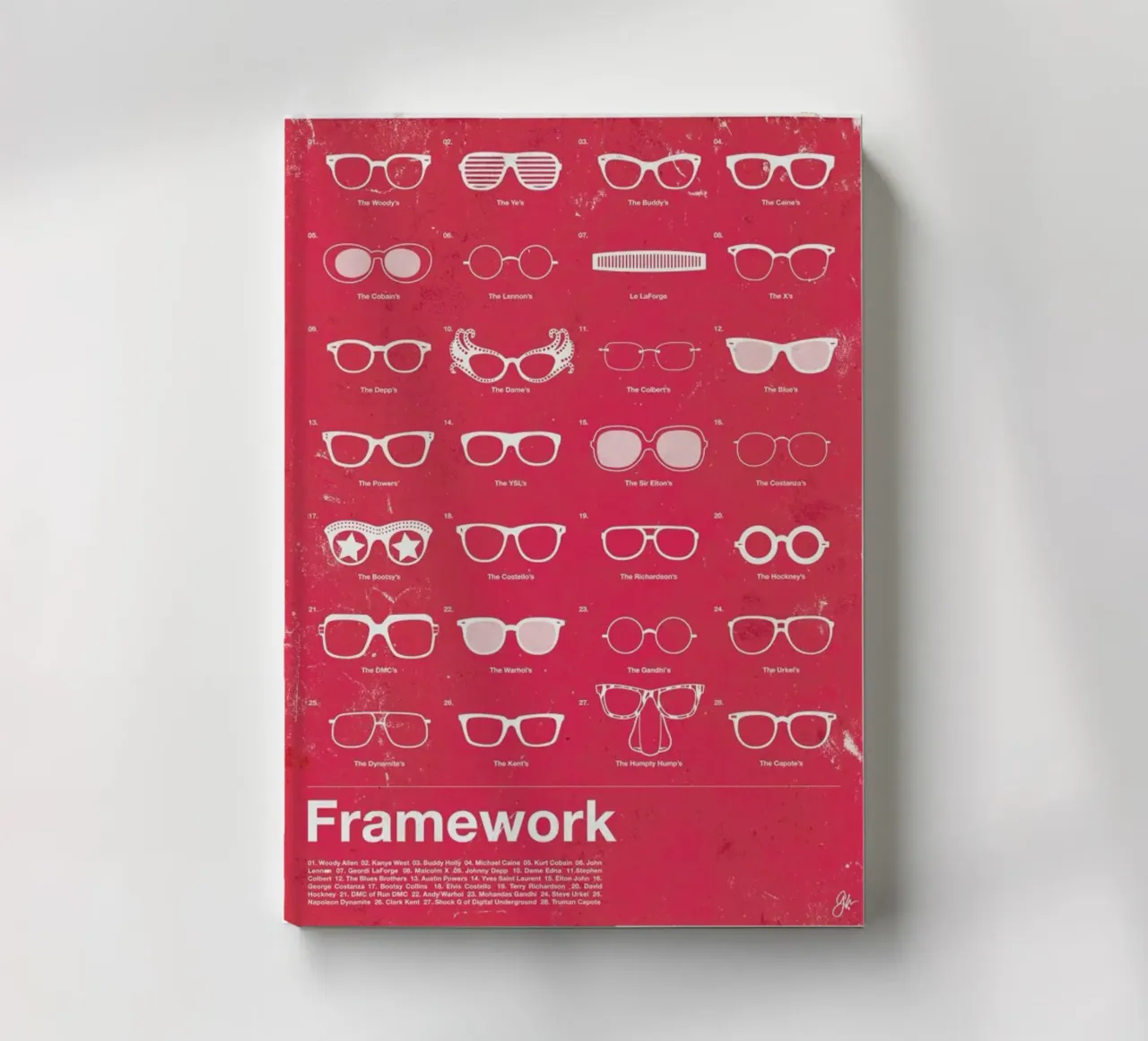 Framework notebook by Moxy Creative House