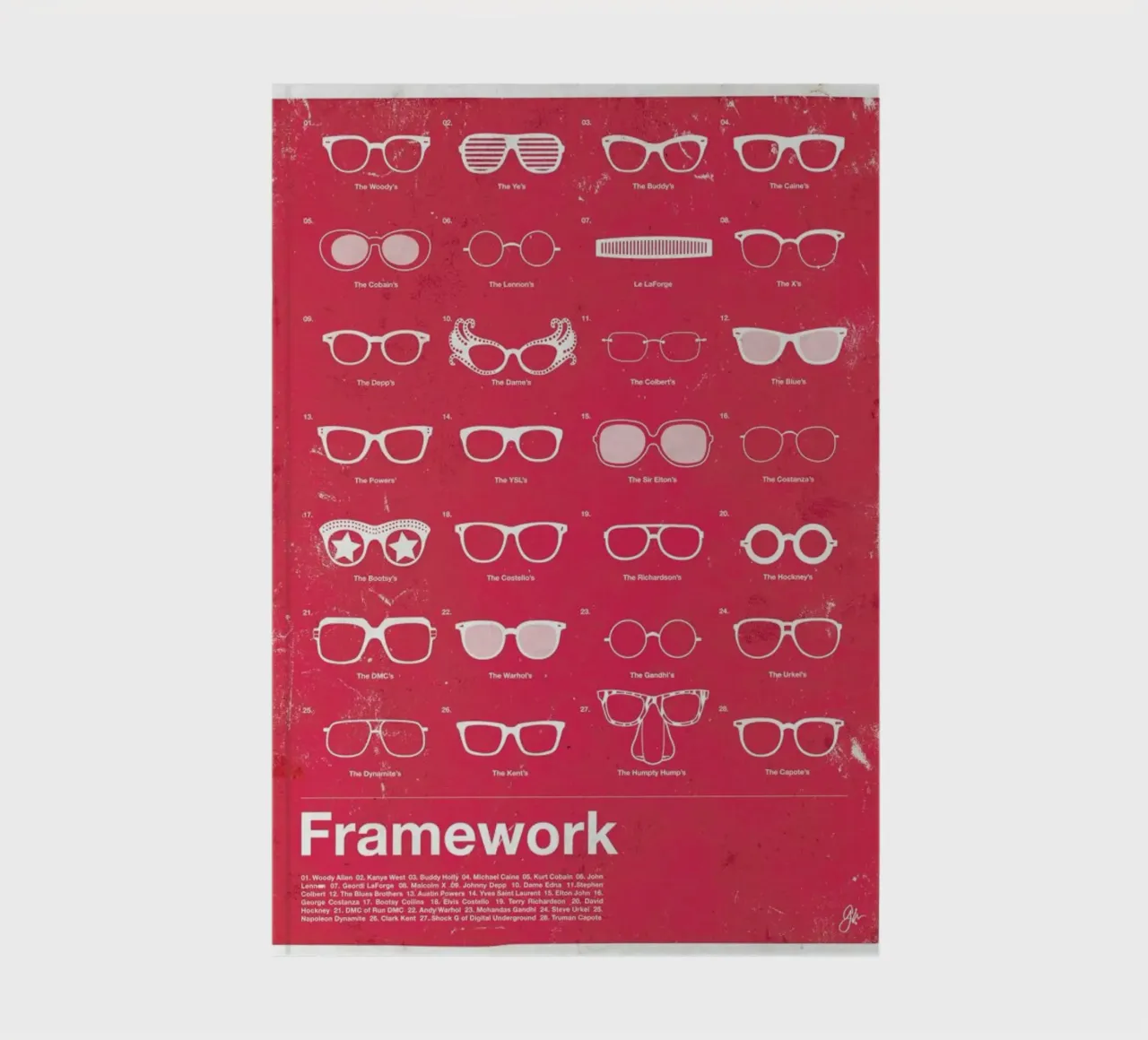 Framework notebook by Moxy Creative House