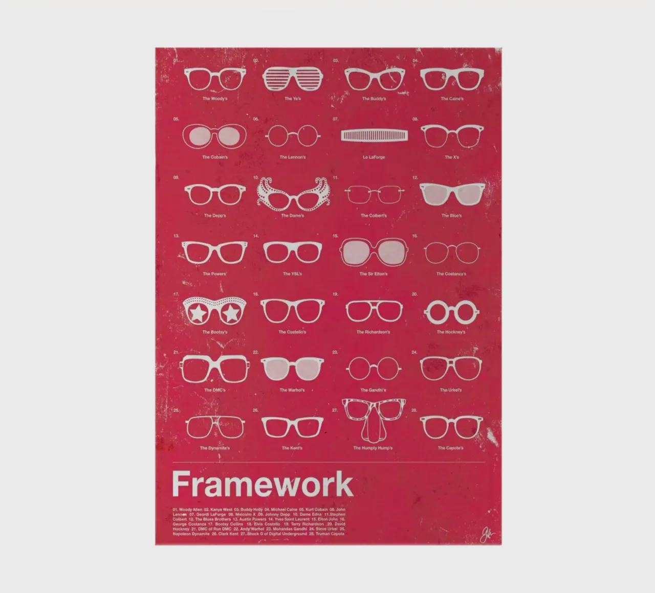 Framework notebook by Moxy Creative House
