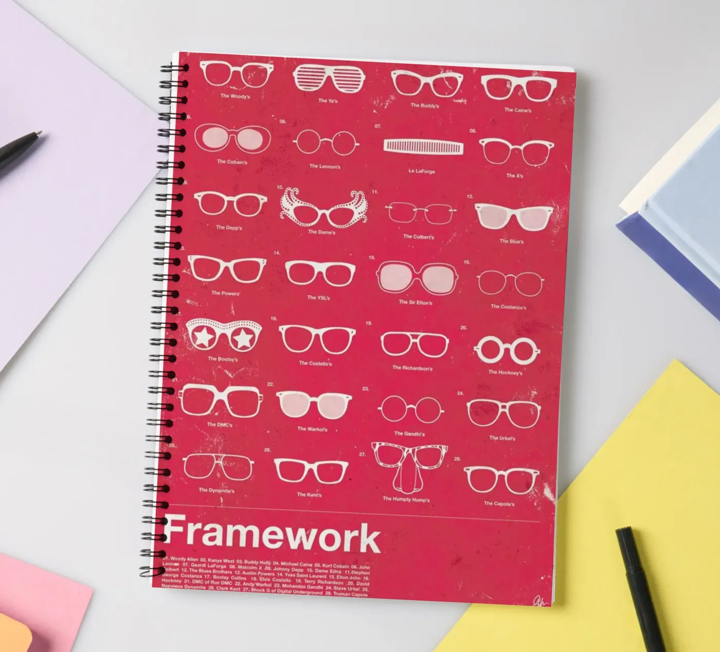 Framework Ringbuch von Moxy Creative House
