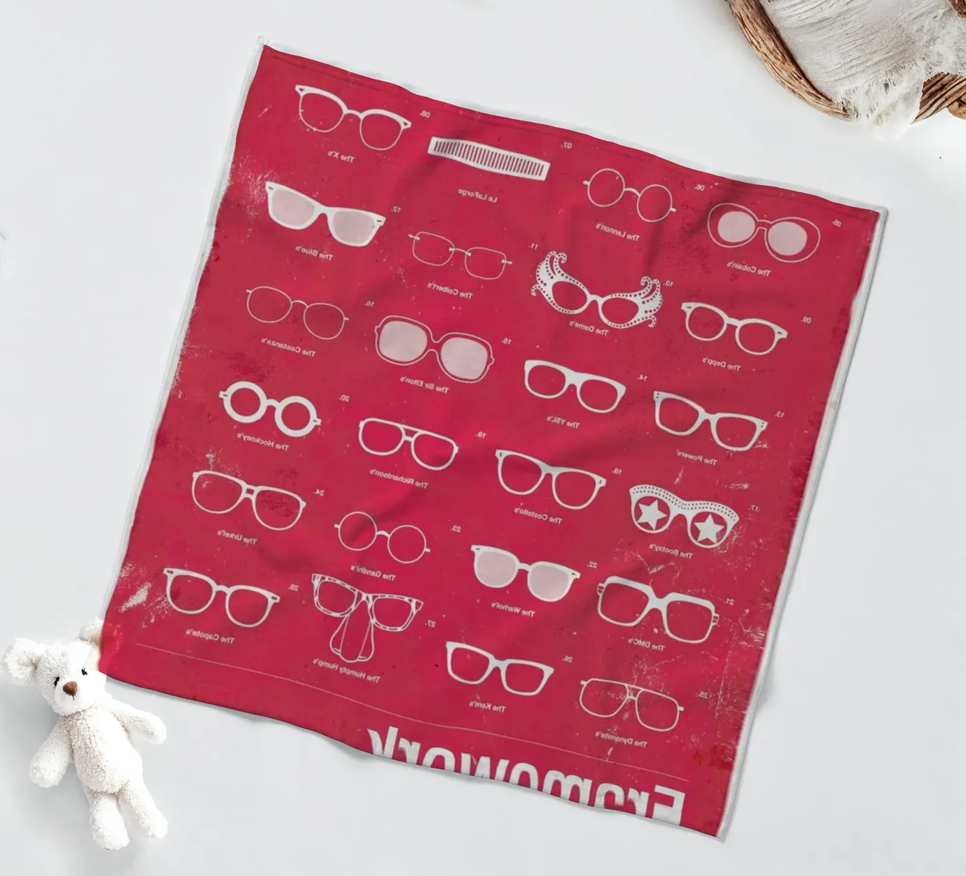 Framework Fleecedecke von Moxy Creative House