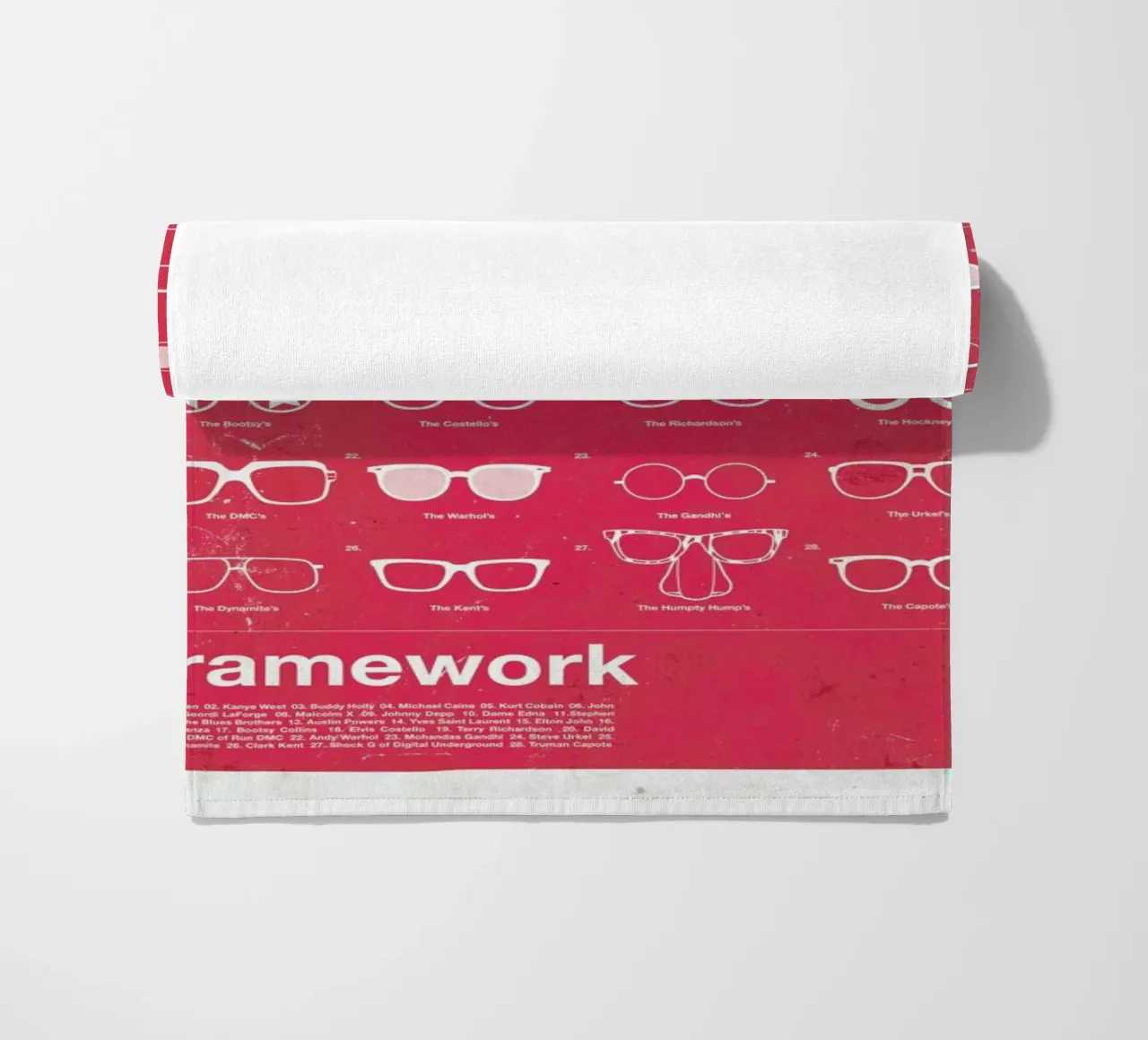 Framework toalla de playa de Moxy Creative House