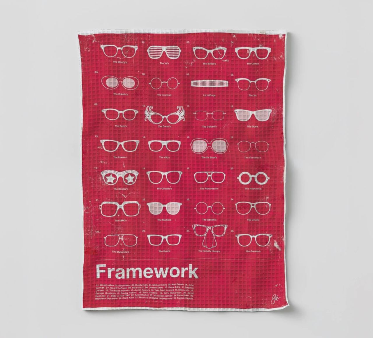 Framework canovaccio da cucina da Moxy Creative House