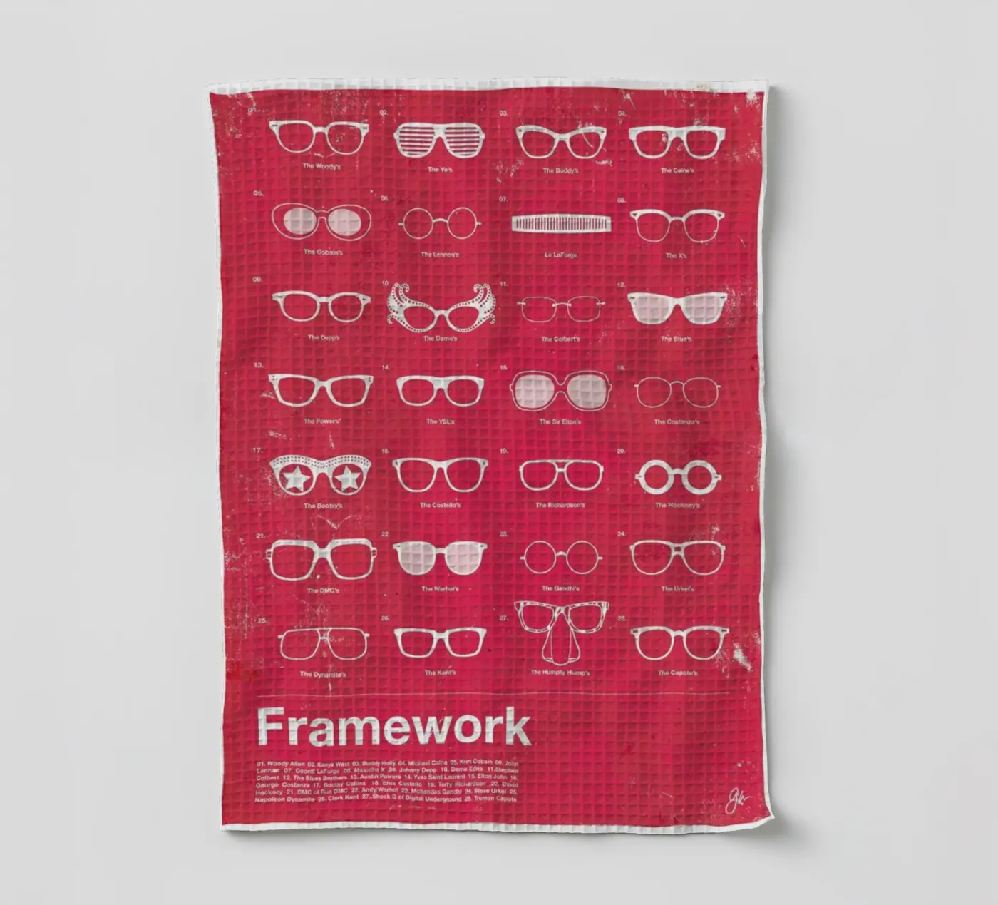 Framework torchon de Moxy Creative House