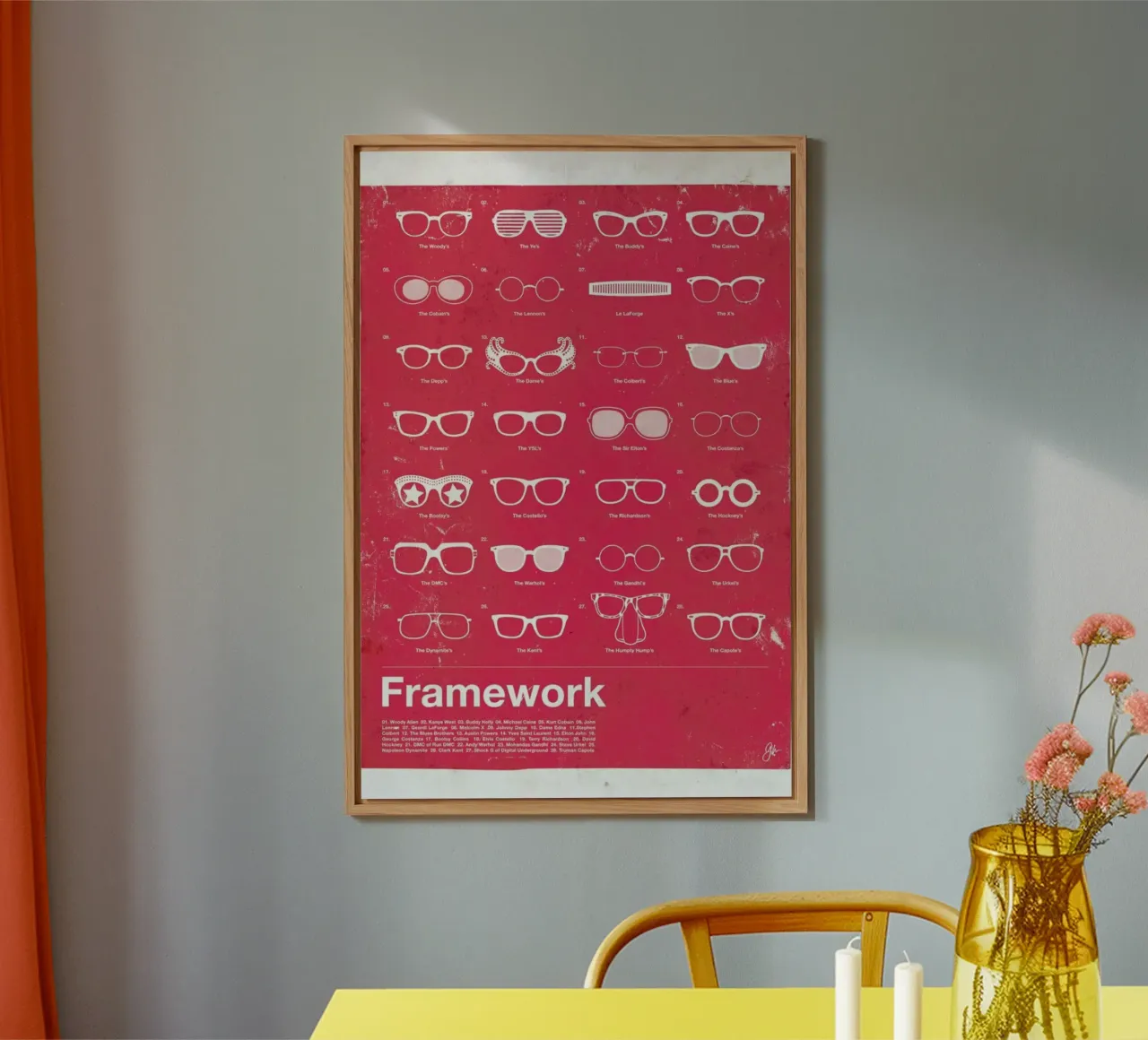 Framework alu-dibond by Moxy Creative House