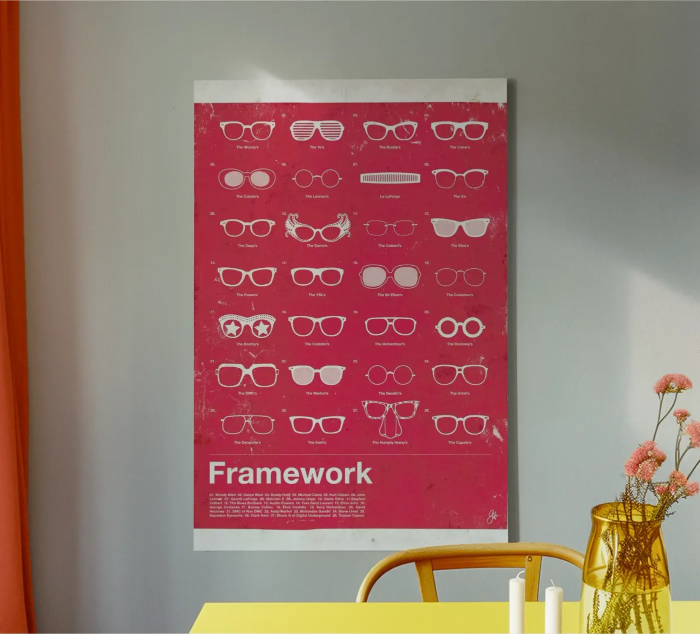 Framework canvas van Moxy Creative House