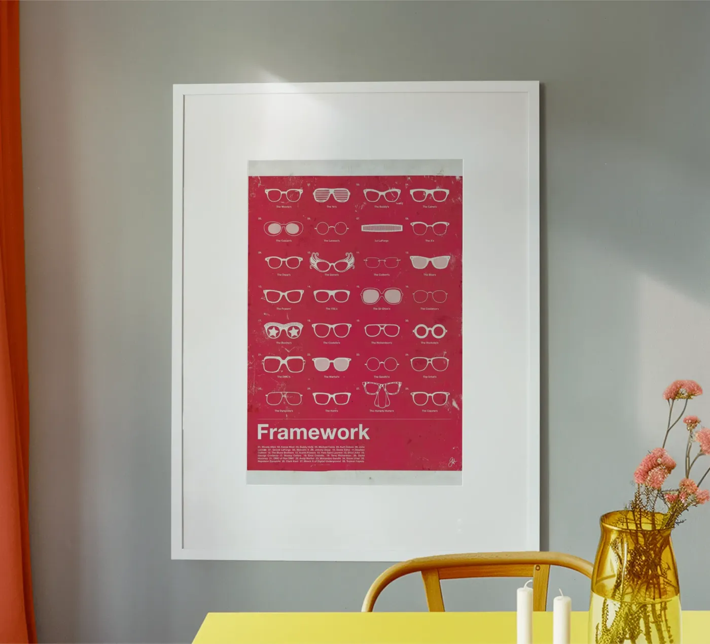 Framework poster van Moxy Creative House