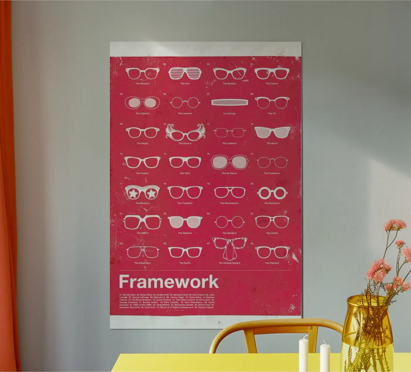 Framework poster van Moxy Creative House
