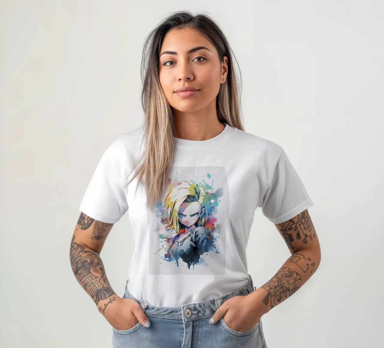 Android 18 t-shirt da CreativeStudio