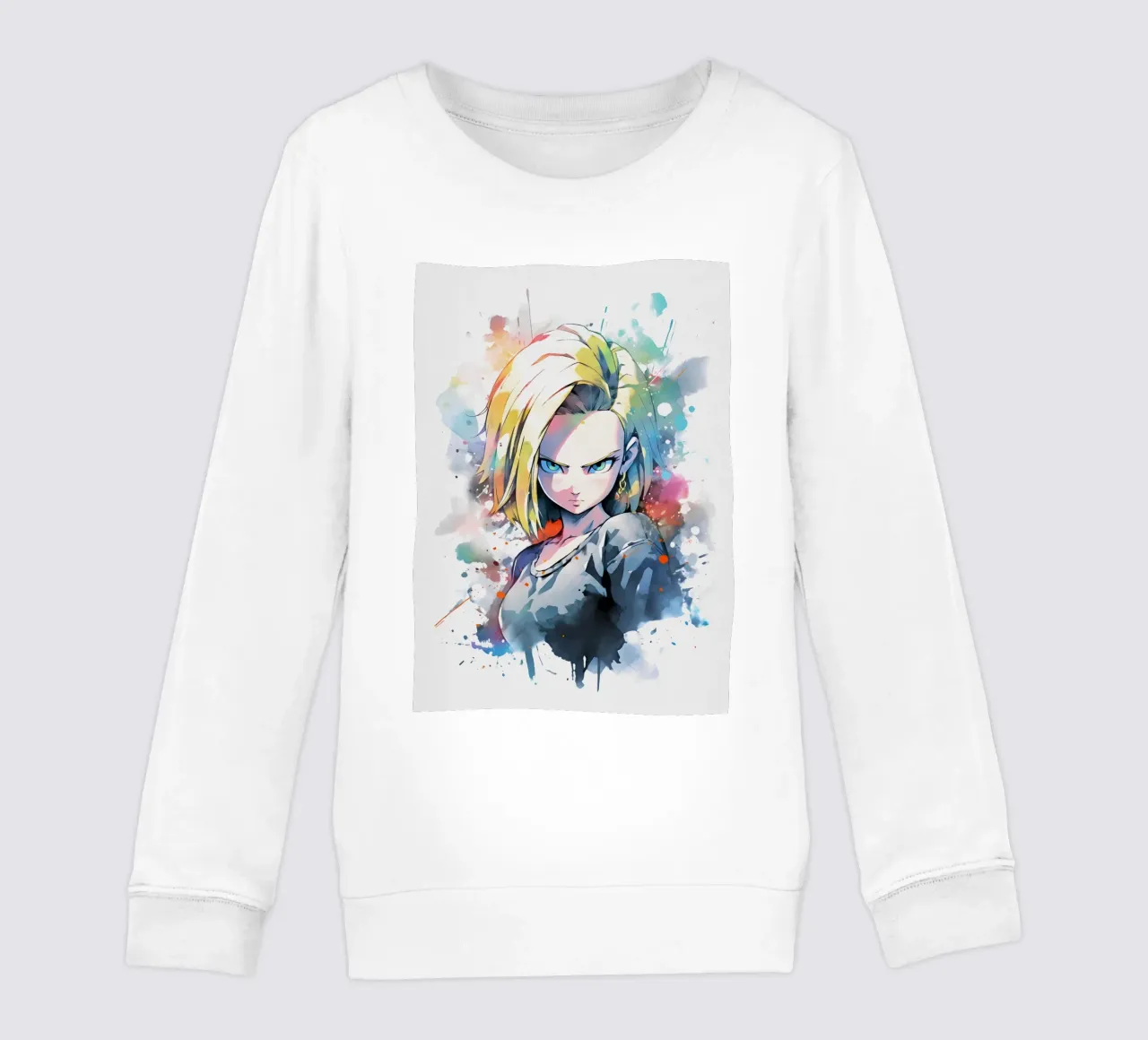 Android 18 felpa bambino da CreativeStudio