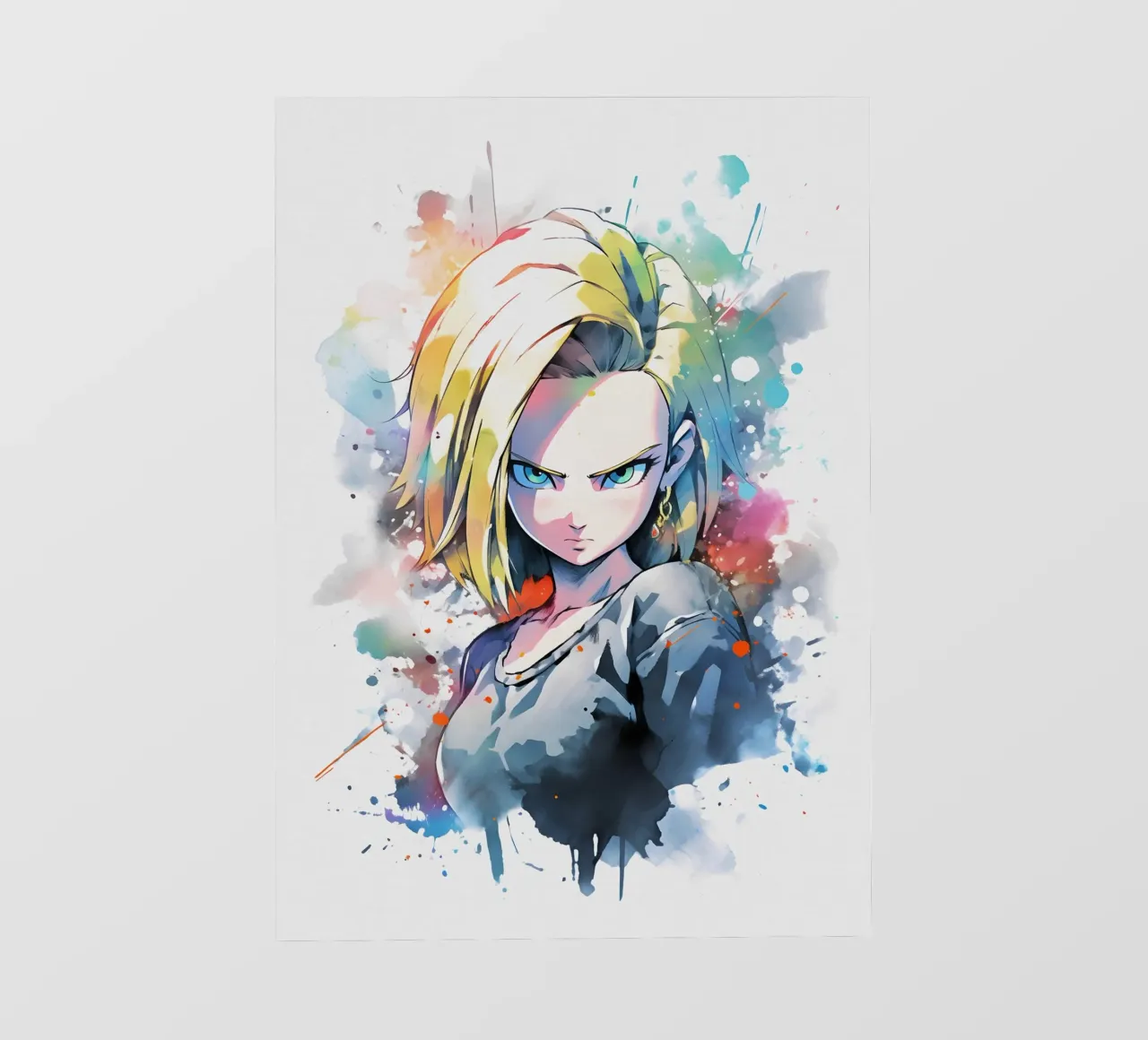 Android 18 pellicola backlit da CreativeStudio