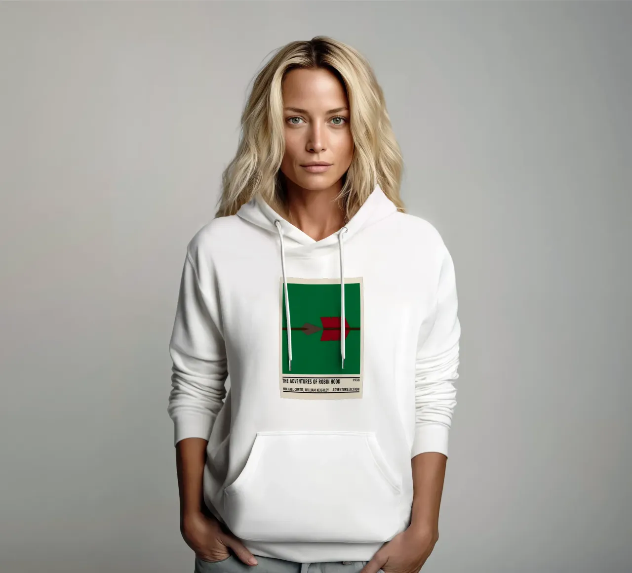 The Adventures of Robin Hood felpa con cappuccio da TheArtstudio