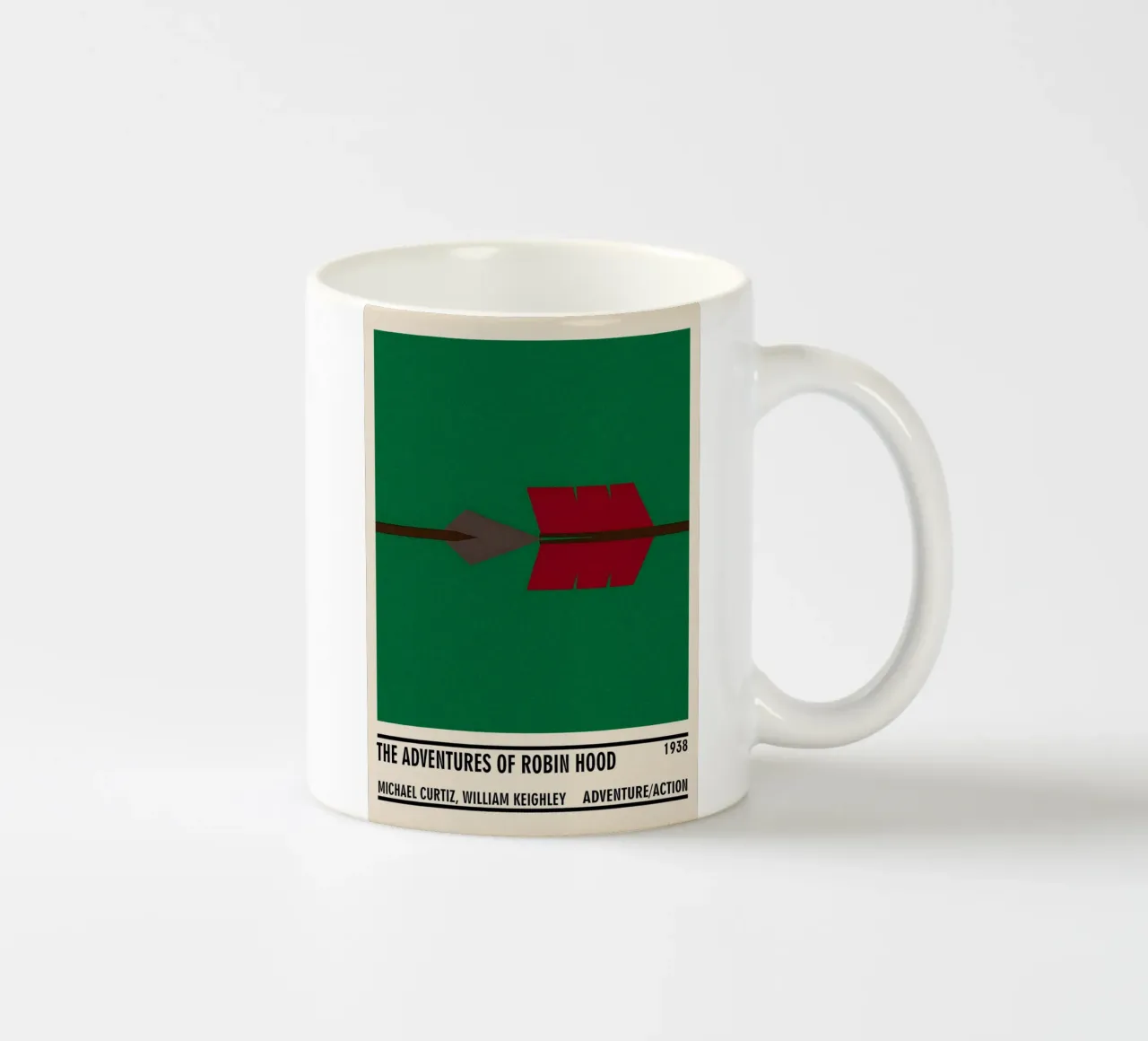 The Adventures of Robin Hood tazza in ceramica da TheArtstudio