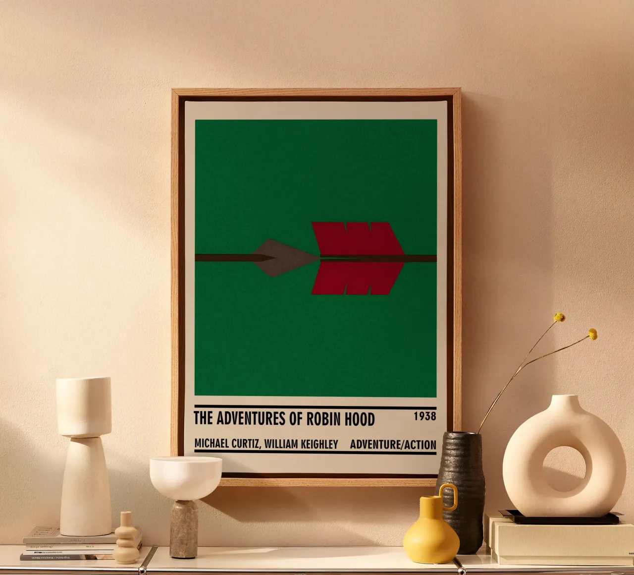 The Adventures of Robin Hood tela con Cornice a cassetta da TheArtstudio