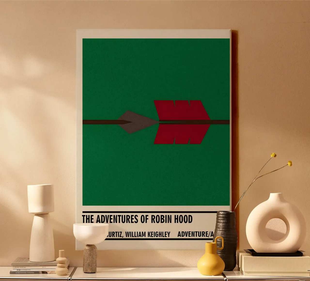 The Adventures of Robin Hood tela con Cornice a cassetta da TheArtstudio