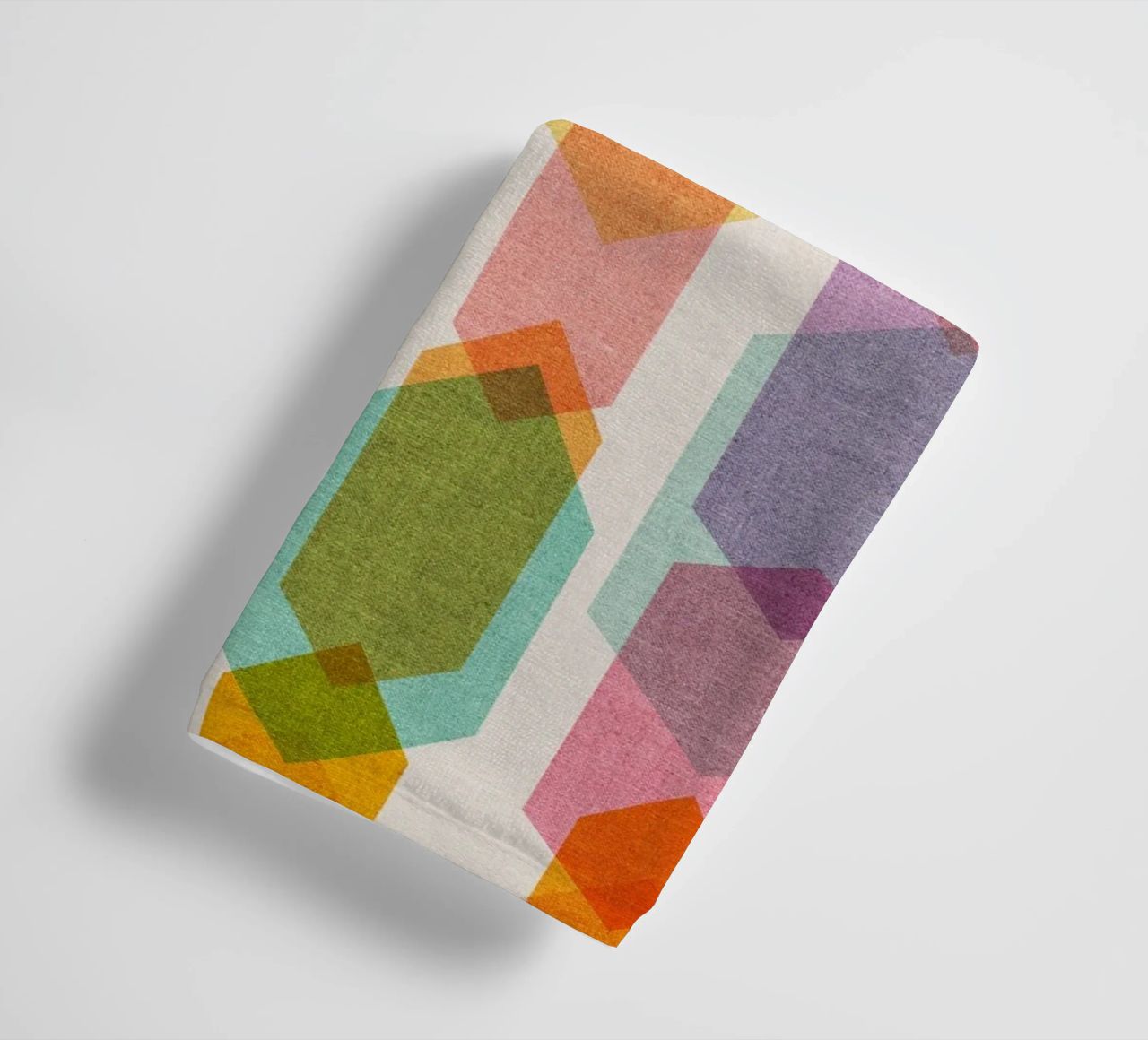 Cecilia Mok - Elements Rainbow Half Drop asciugamano da bagno da The Artcircle